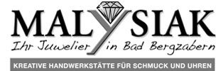 Juwelier Malysiak Logo grau-schwarz