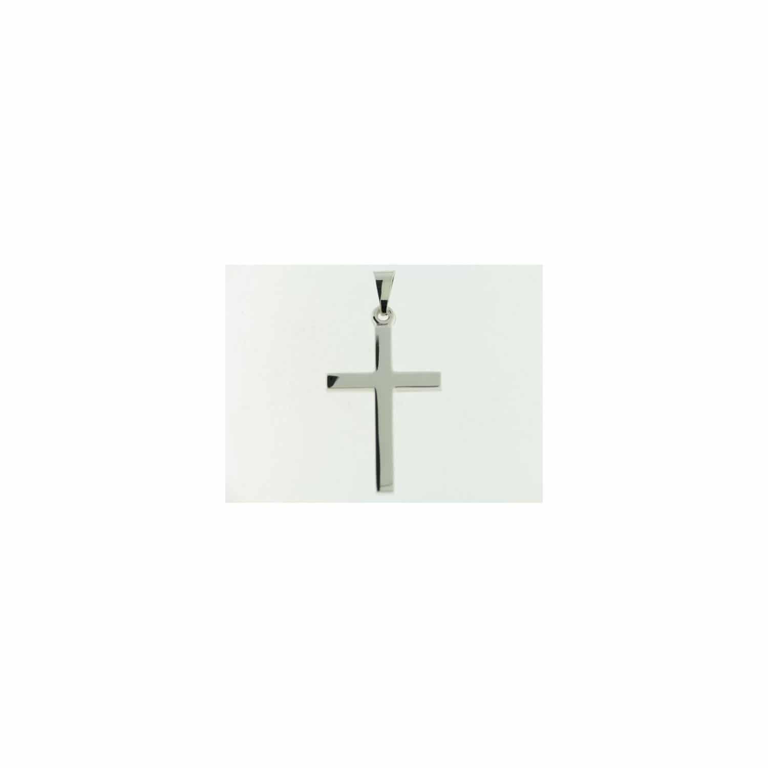 Kreuz Silber poliert 25x16mm  - 112868