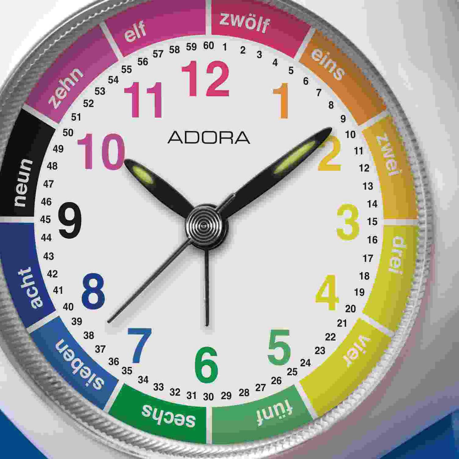 Adora Adora Wecker blau Quarz - 127112