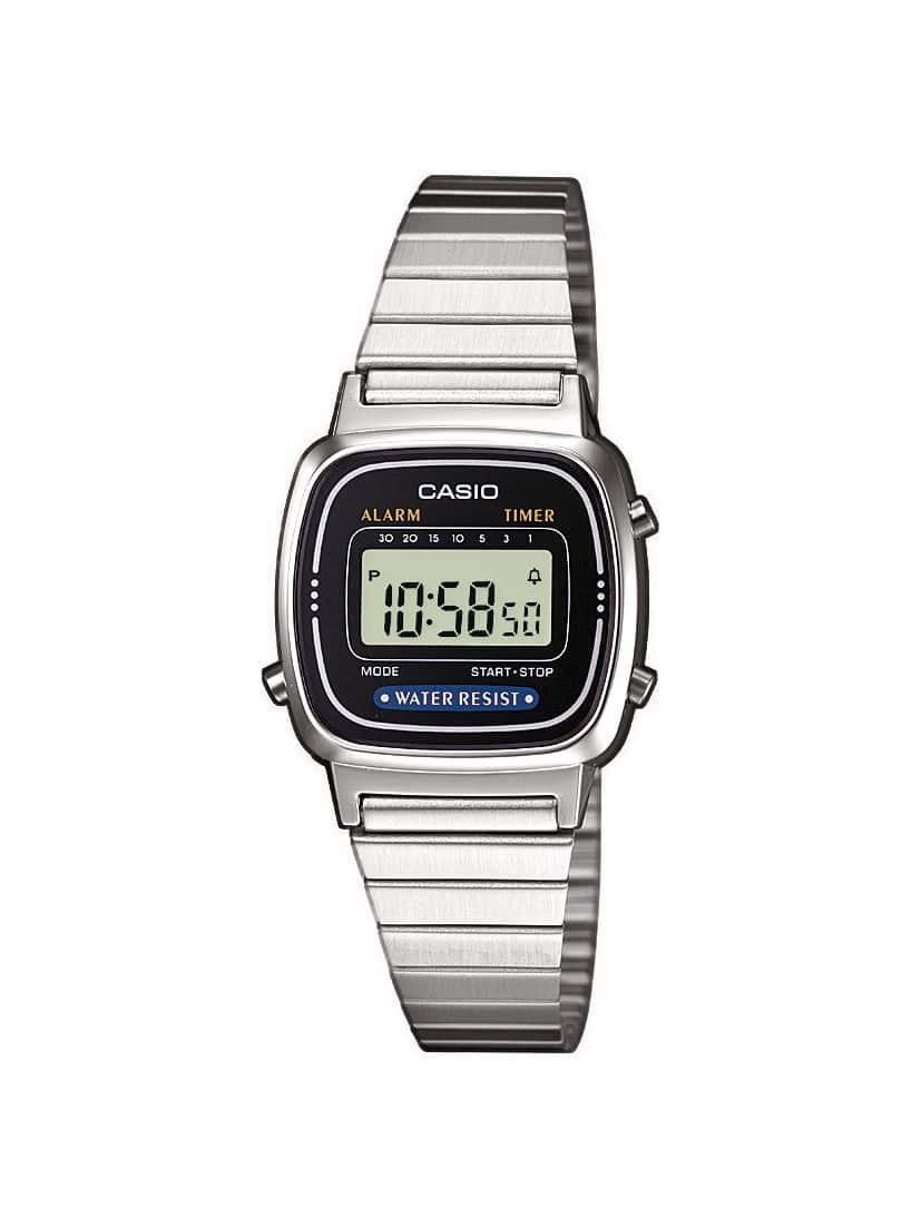 Casio Damenuhr Stahlband Digital - 130781