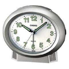 Casio Wecker Quarzwecker Snooze Alarm silber - 131107