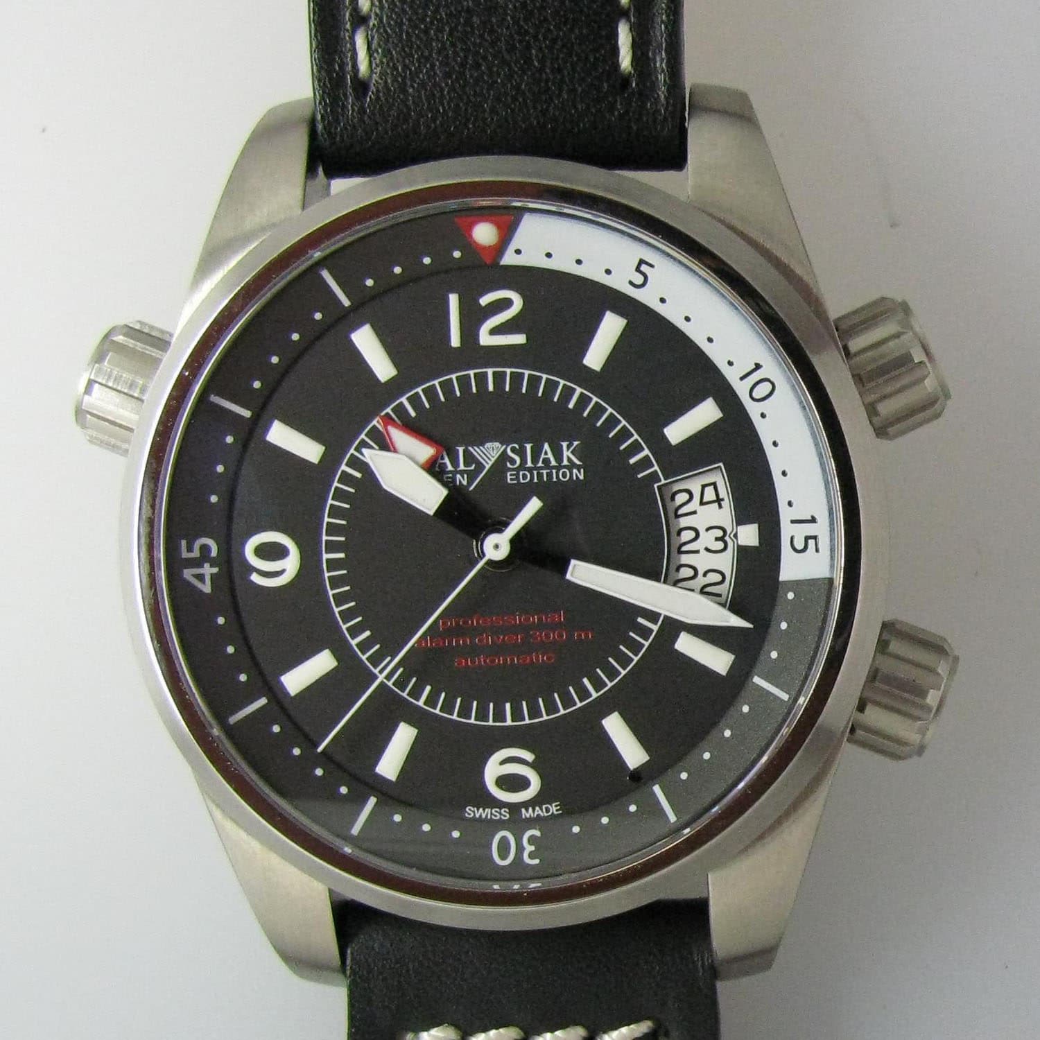 Herrenuhr Automatic Saphirglas Leder - 141515