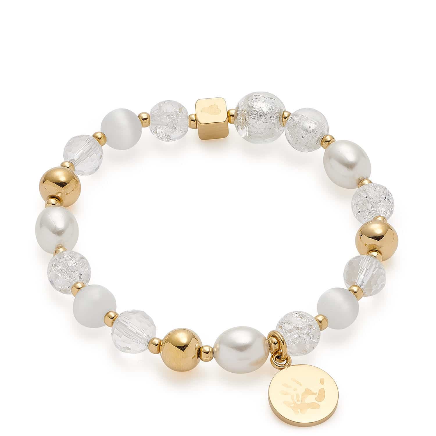 Leonardo Armband Hope Edelstahl goldplattiert  - 143872