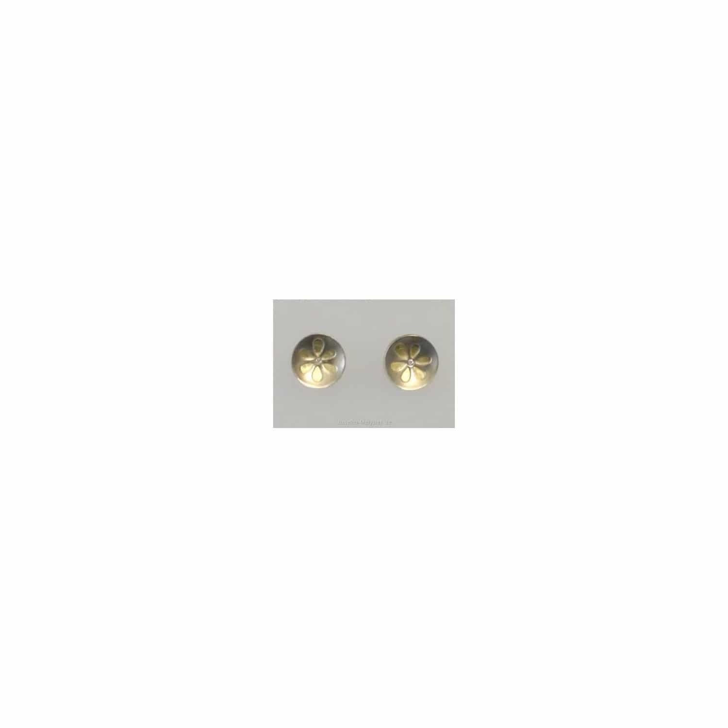 Ohrstecker Silber/14KT Diam. 0.04ct. - 144853