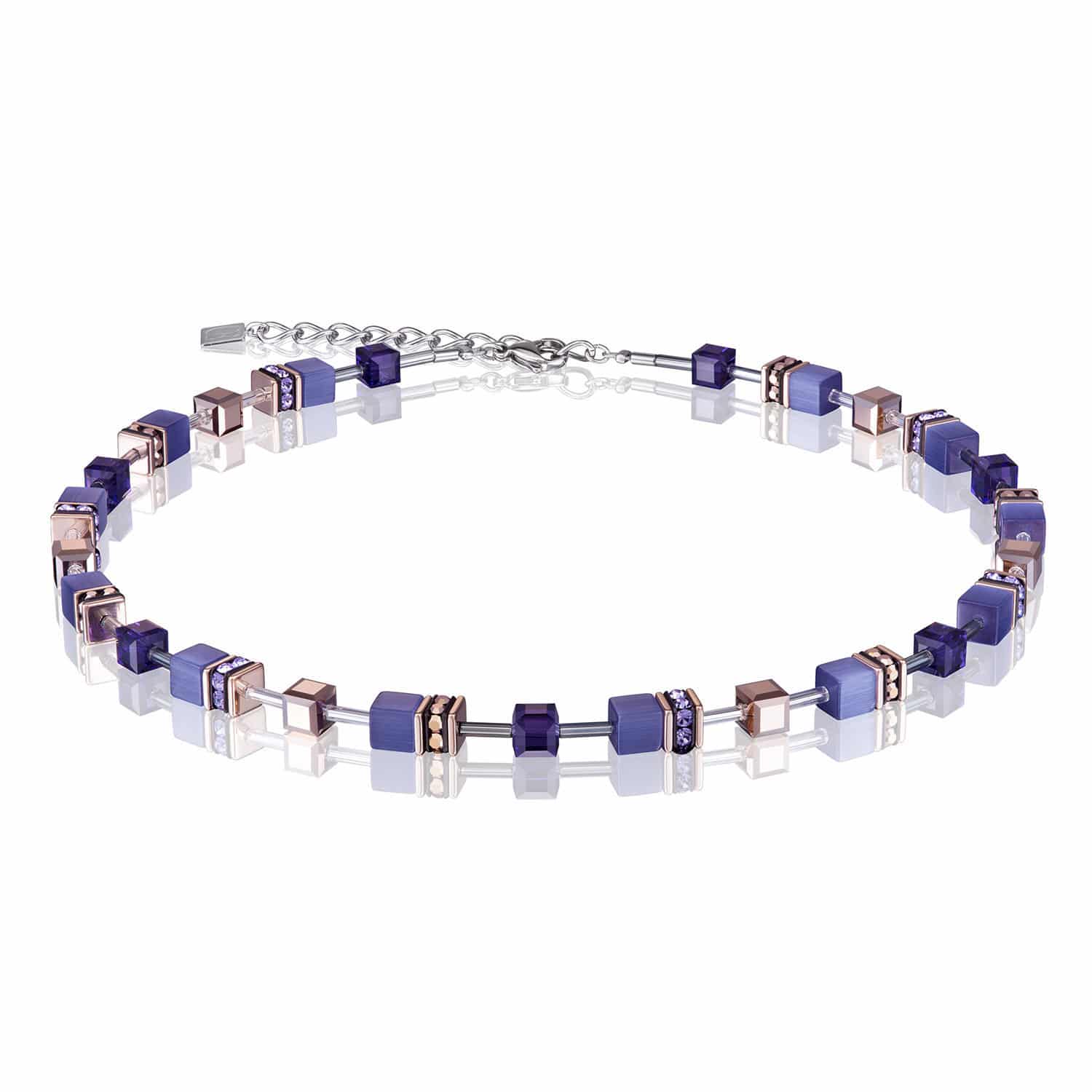 Coeur De Lion Collier multicolor Strass/Edelstahl - 146200