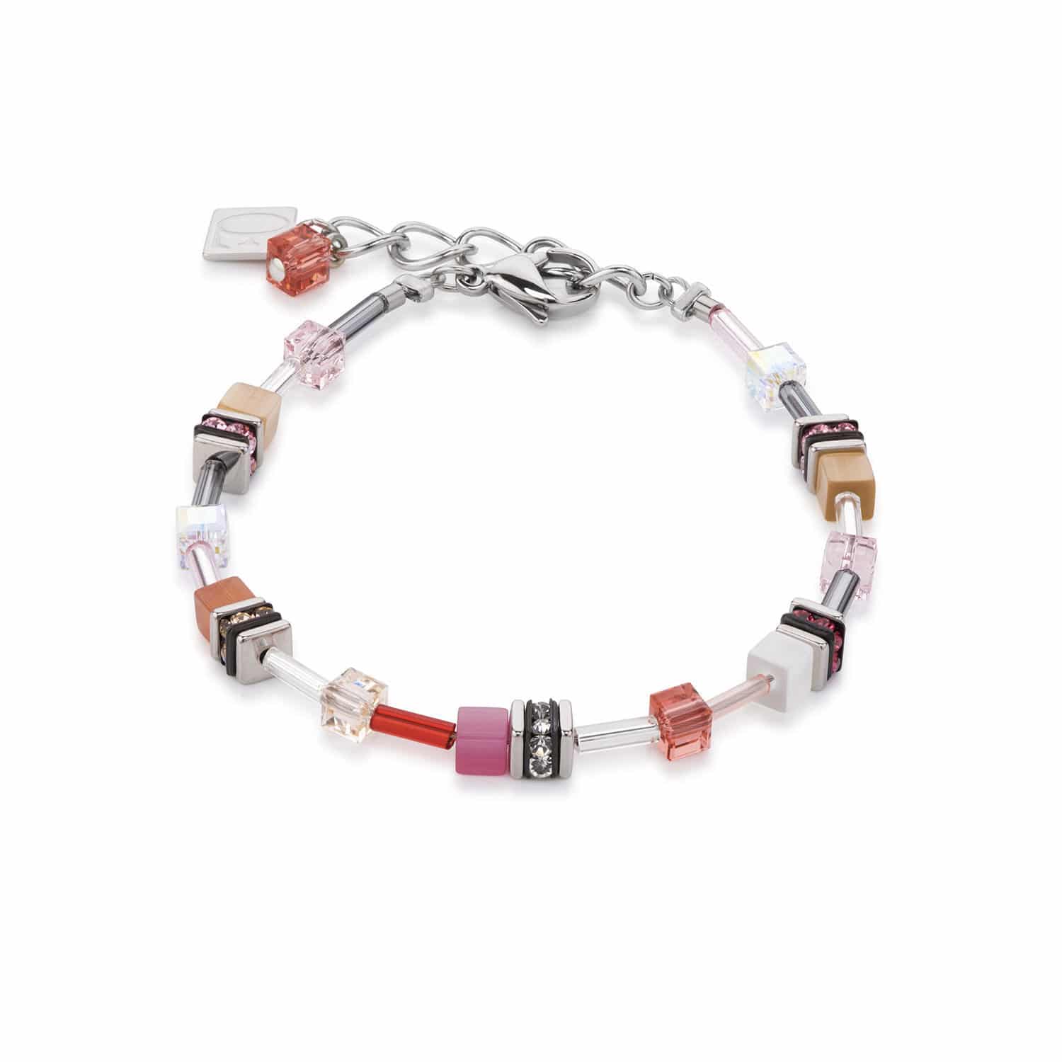 Coeur De Lion Armband Multicolor GeoCube 18+2cm - 146238