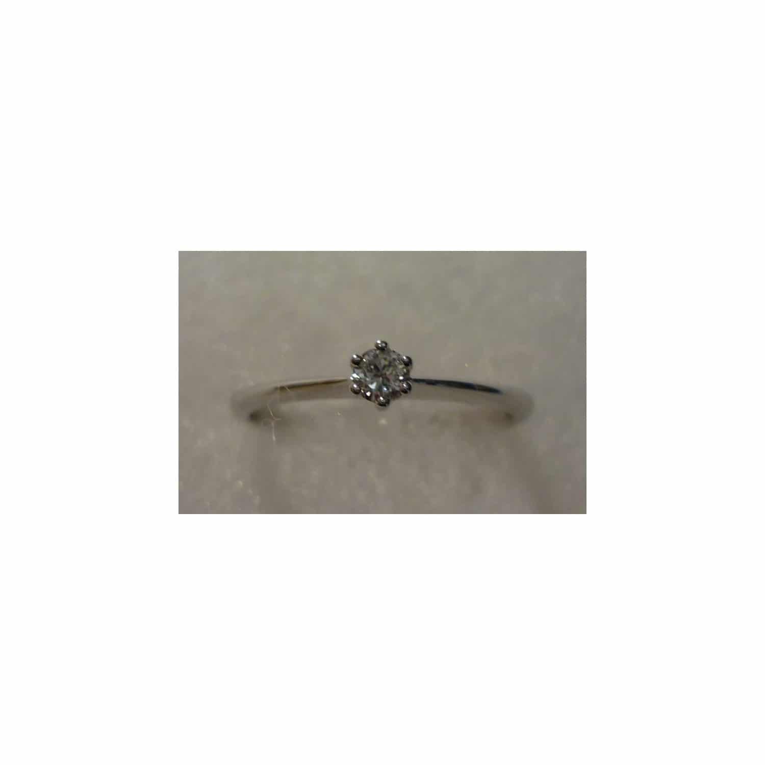 Diamondgroup Ring W.53 Weissgold 585/ 0,10ct  - 146792