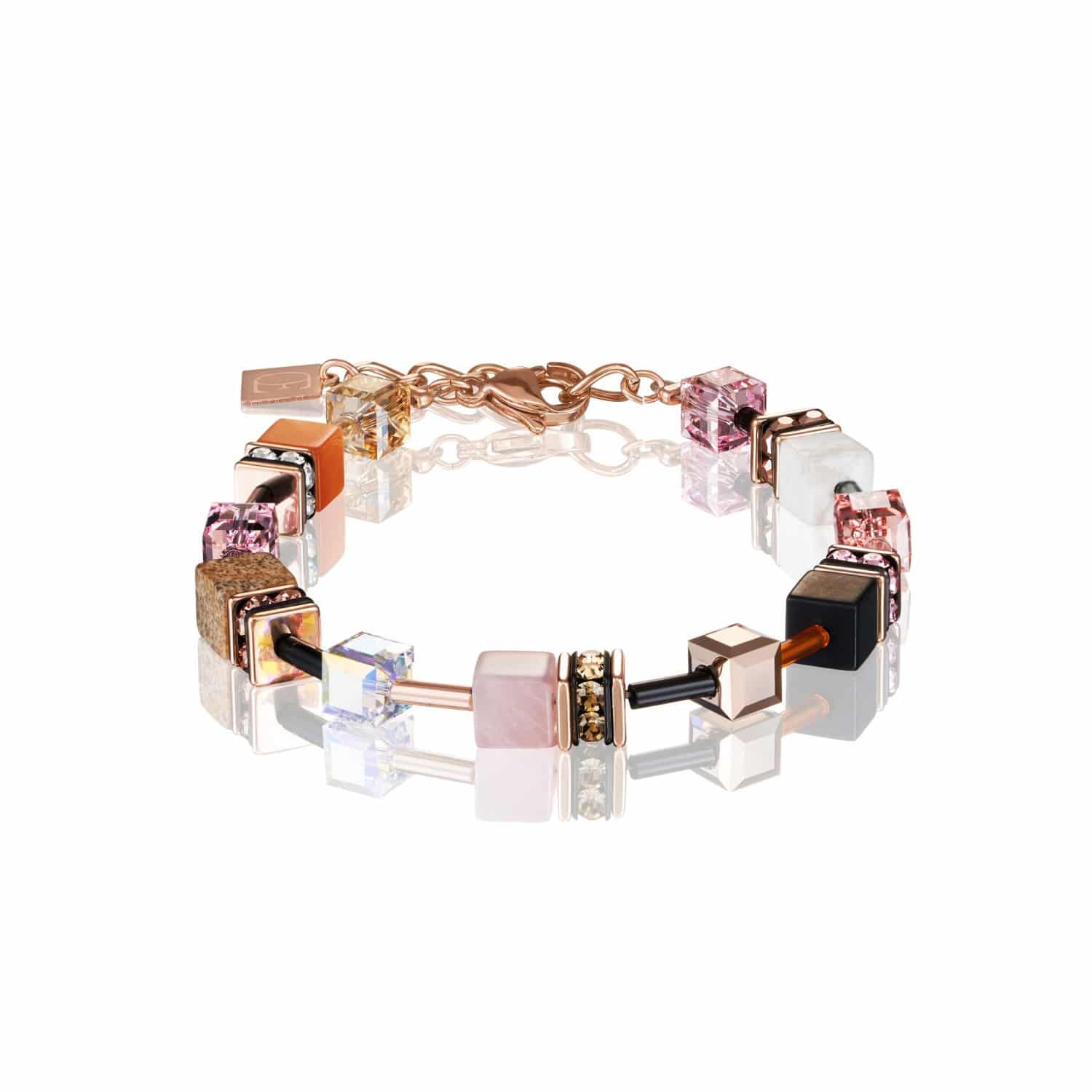 Coeur De Lion Armband Peach-Rosa - 147045