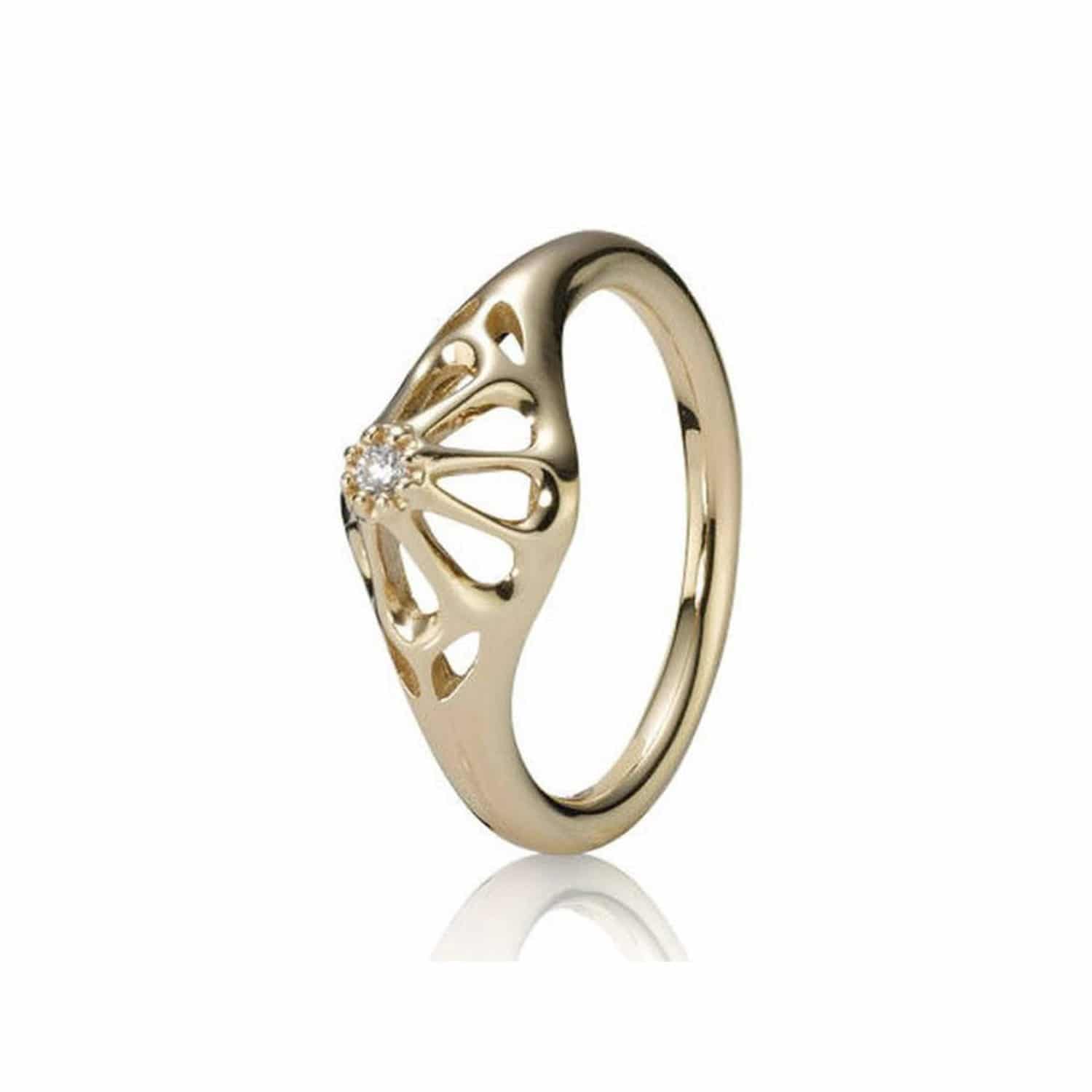 Ring 14KT Diamant - 147419