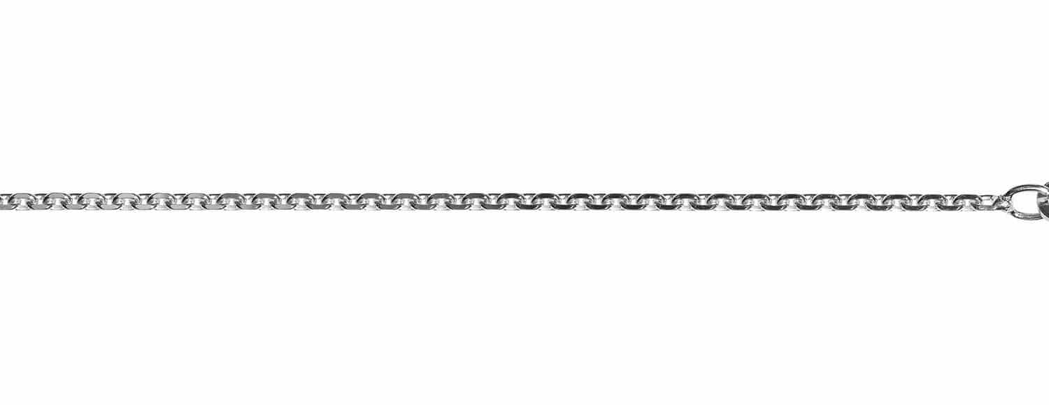 Bedra Kette 42cm Anker diamantiert 1,7mm - 147659
