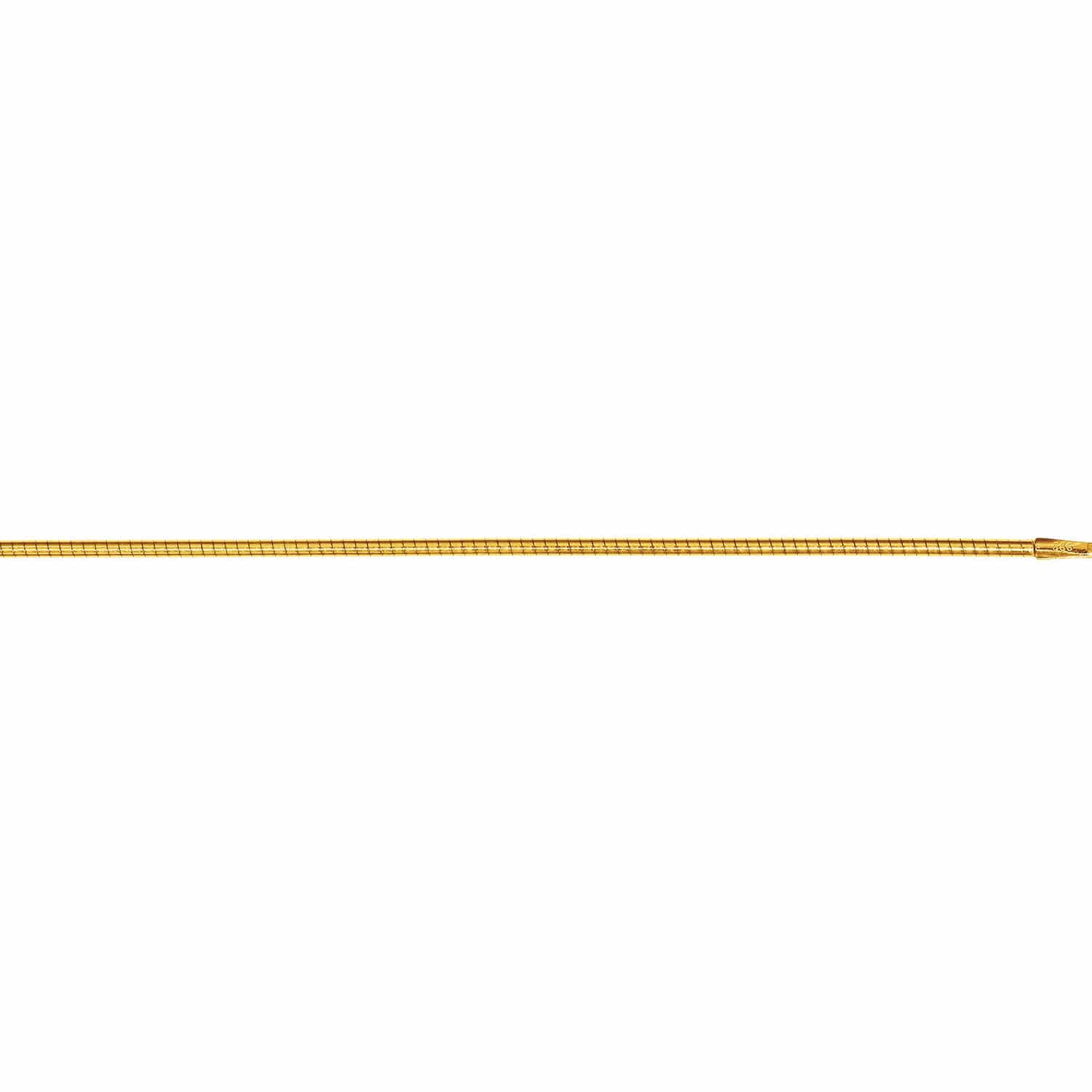 Kette 42cm Schlange 1,2mm Gold - 148126