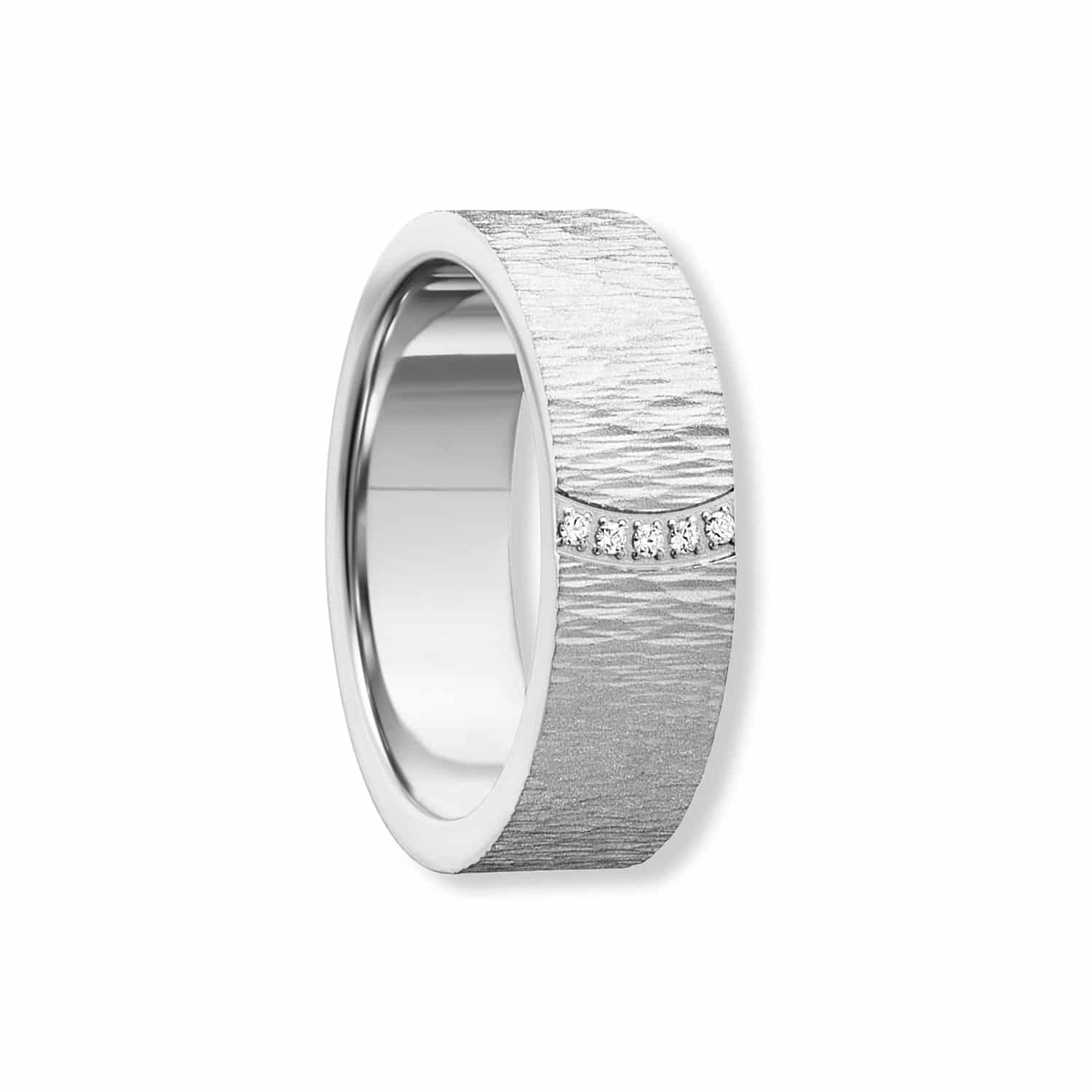 Bedra Freundschaftsring Zirkonia weiss W58 - 148507