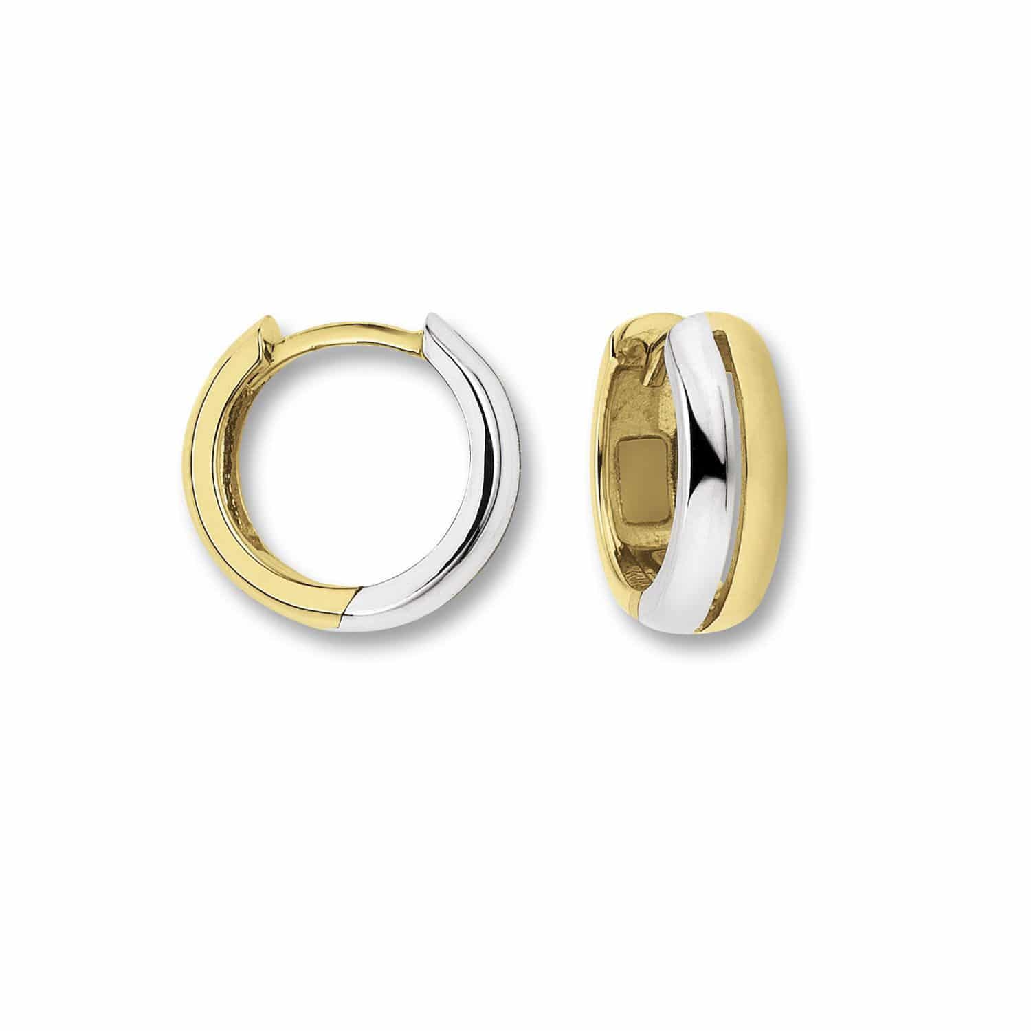 Bedra Creolen Gold bicolor 12,7x4mm - 148860