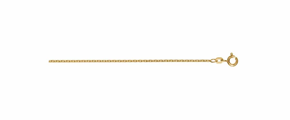Bedra Kette 45cm Ankermuster diamantiert 1.7mm - 149799