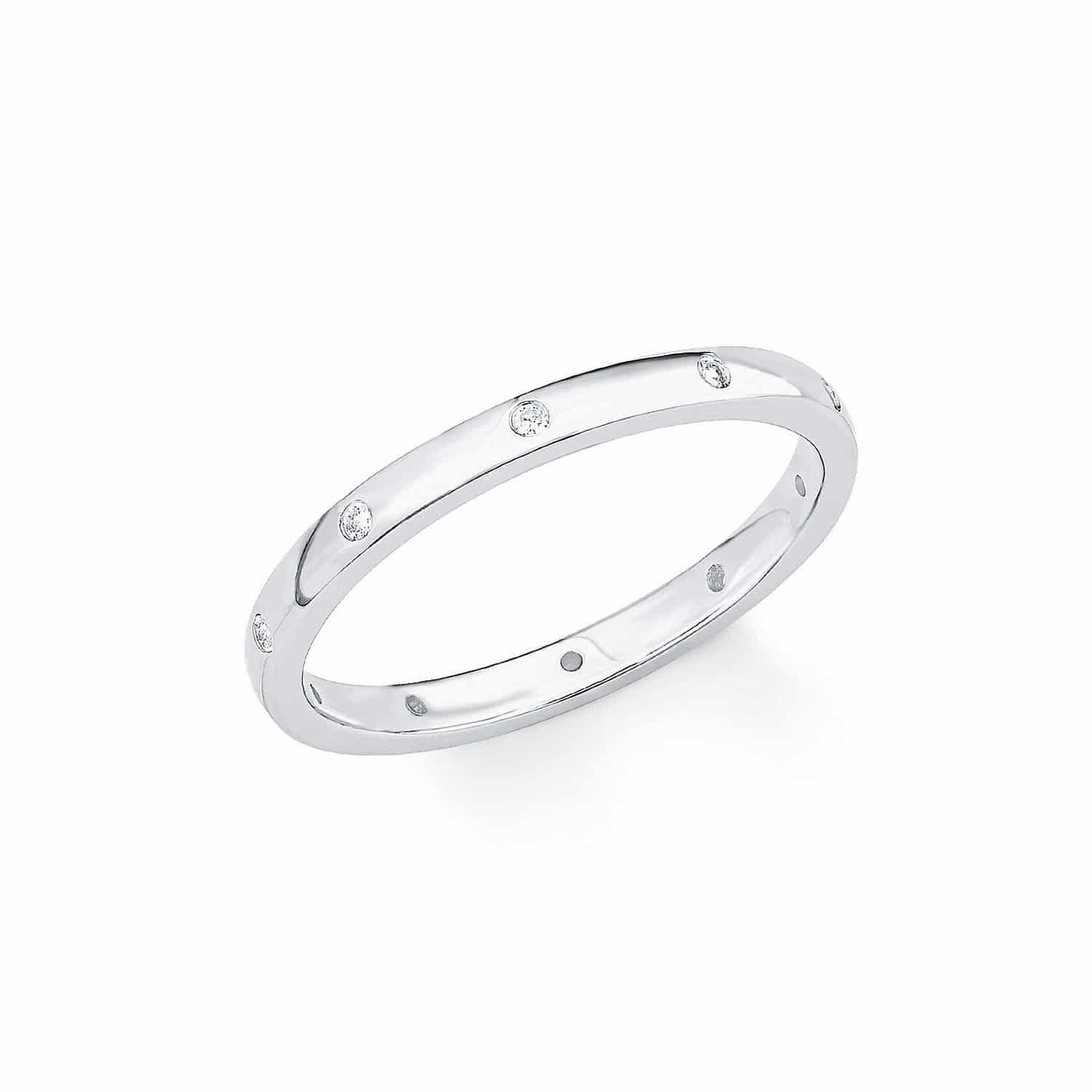 s.Oliver Ring W. 52 Silber Steine s'Oliver - 156597