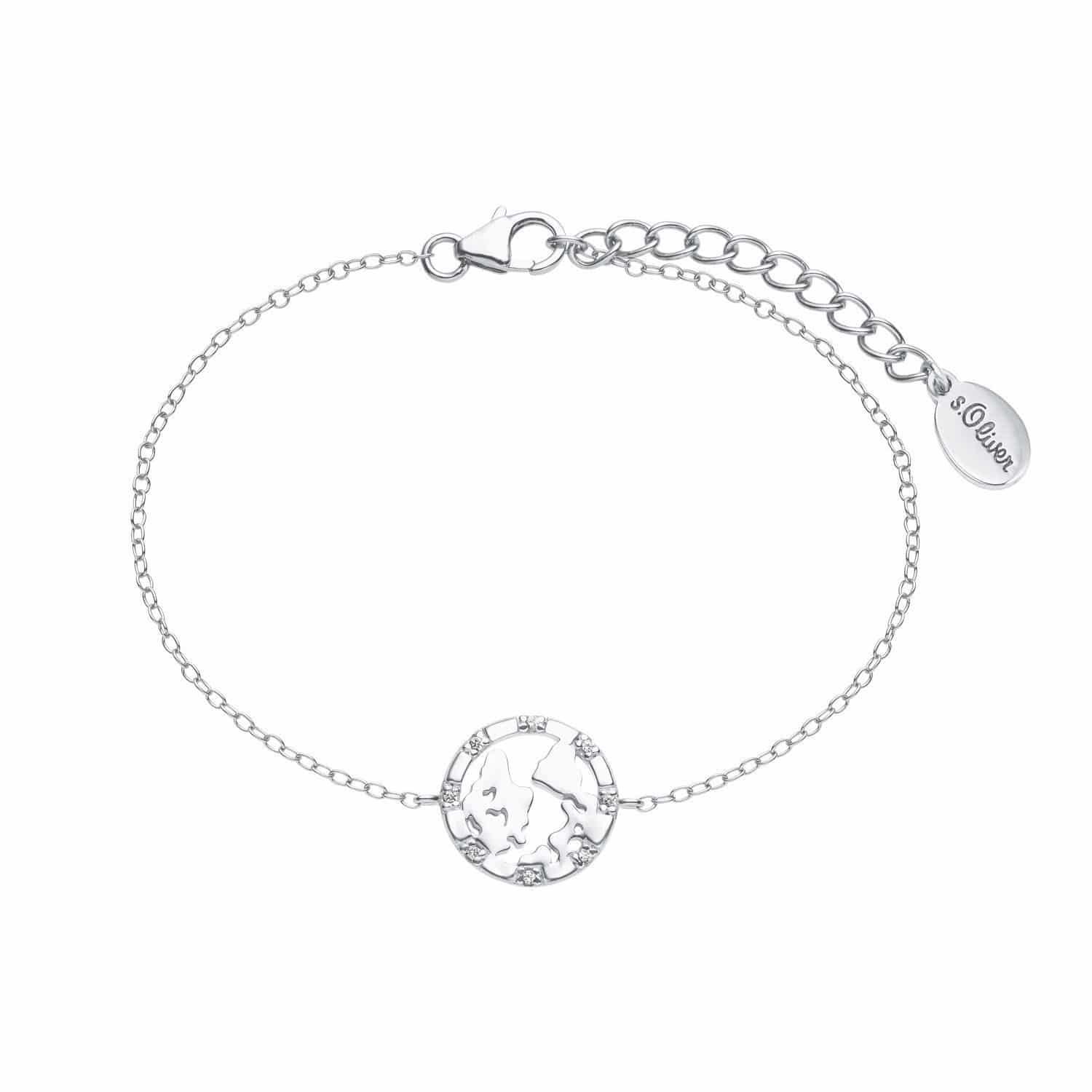 s.Oliver Armband Weltkugel Silber s'Oliver - 158339