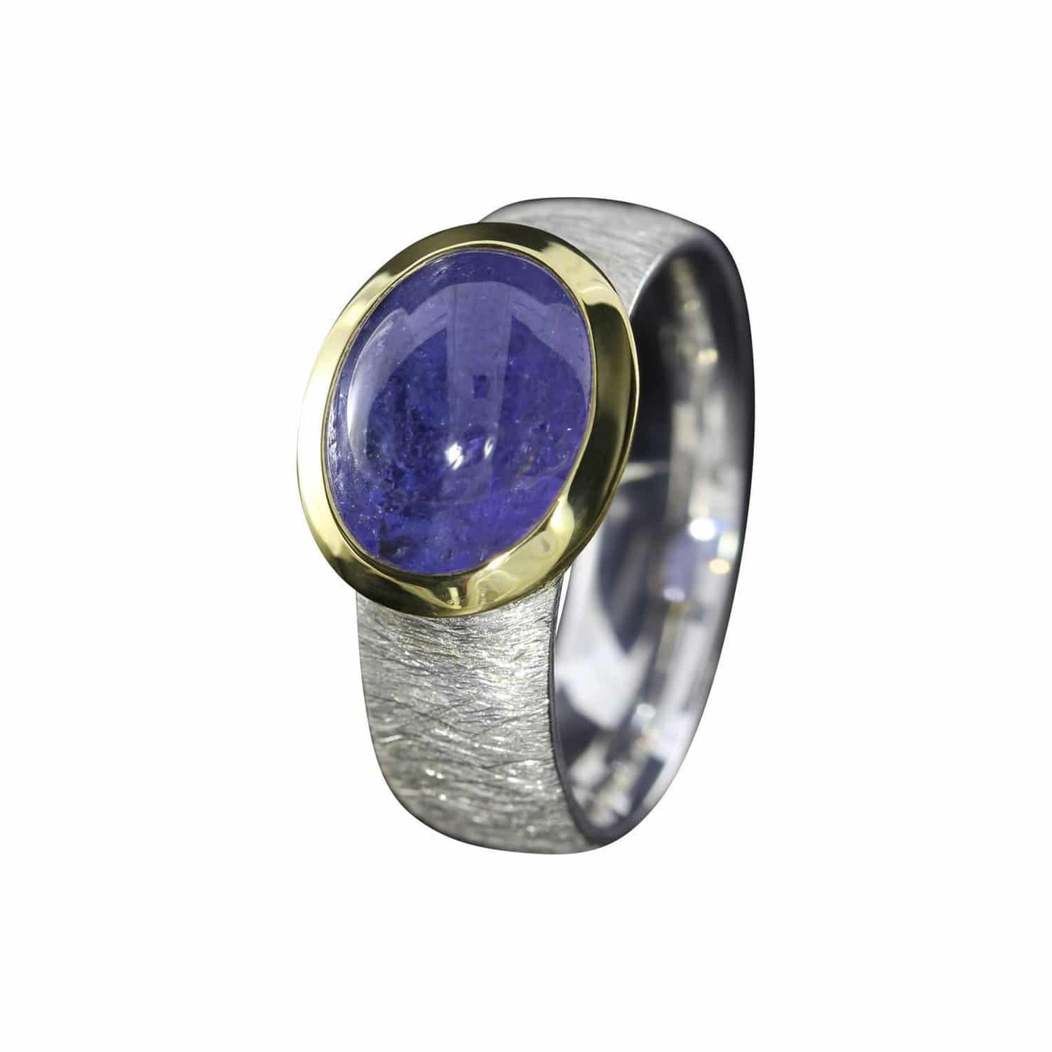 Ring W.58 Saphir Sri Lanka Silber bi - 158473