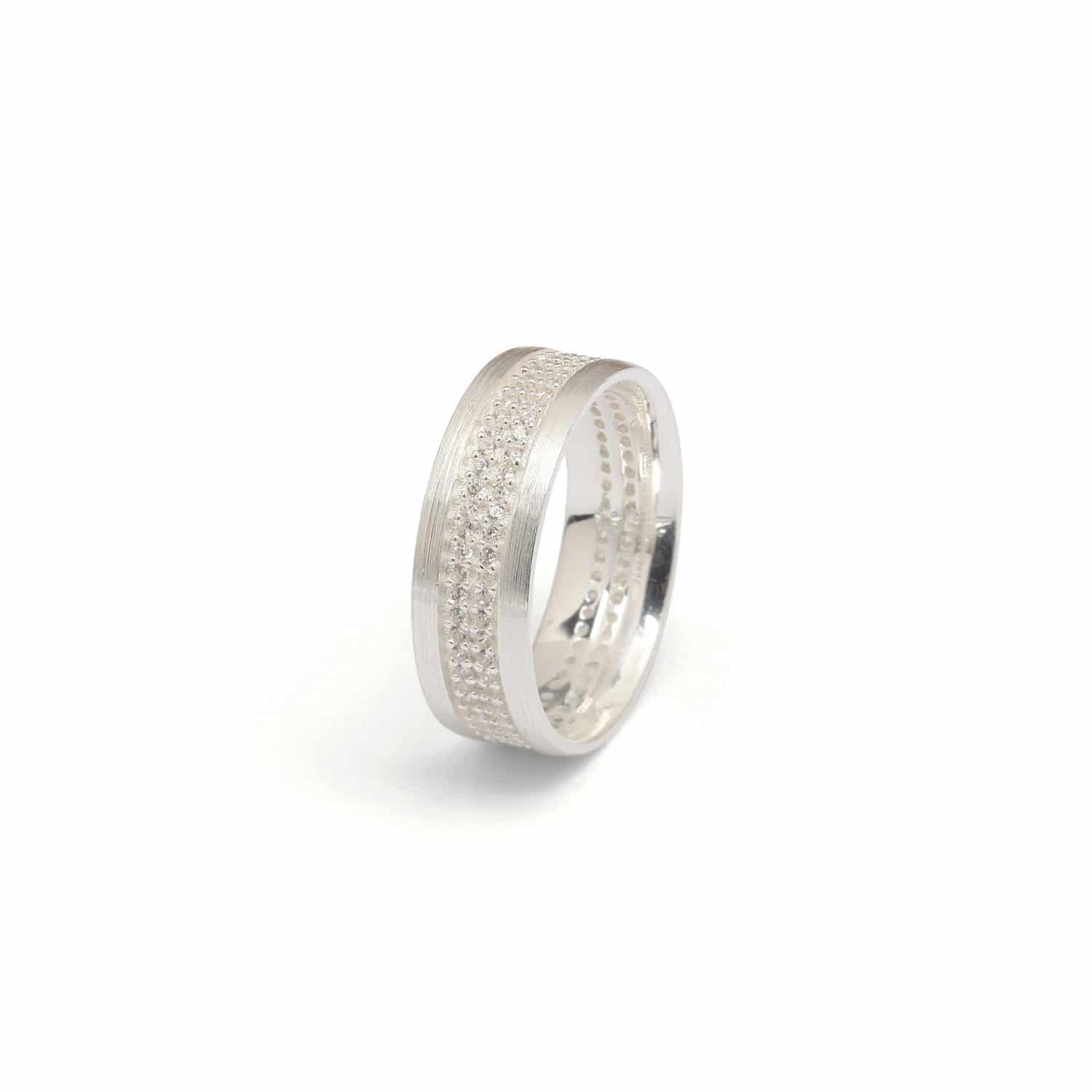 Bernd Wolf Ring W.56 Pascala Silber Zirkonia - 158609