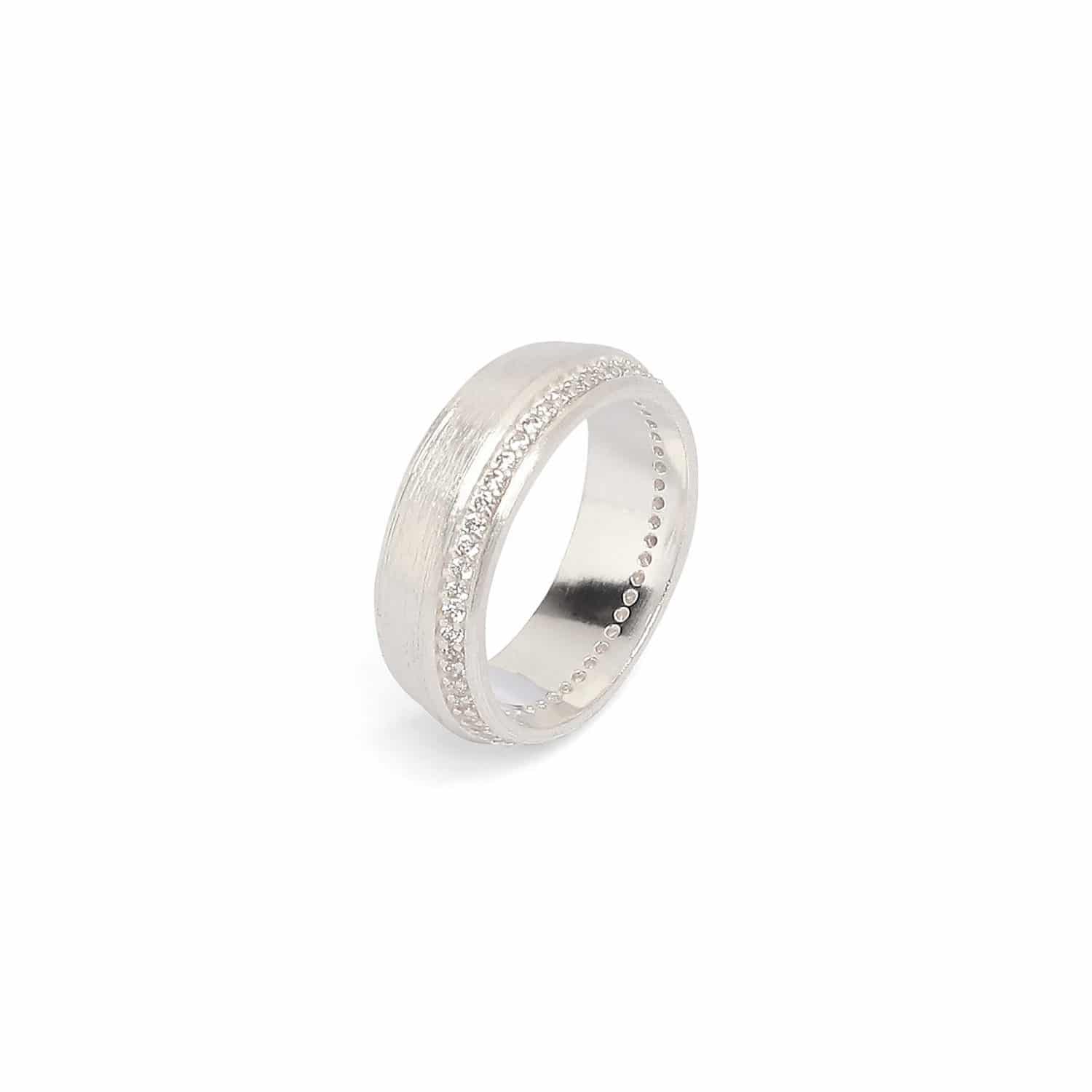 Bernd Wolf Ring W.54 Pavini Silber Zirkonia - 158610
