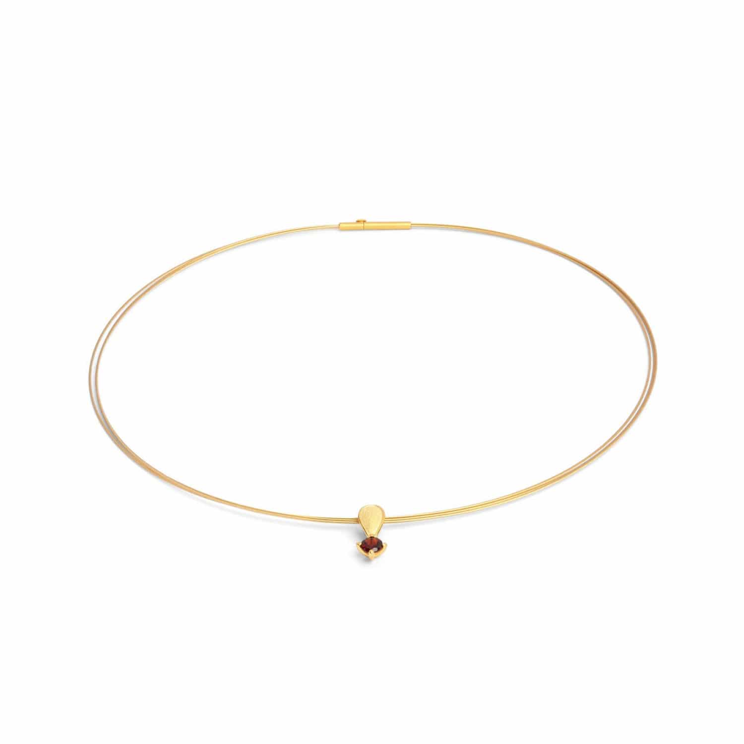 Bernd Wolf Collier Daina Granat Si/gold B.Wolf - 158970