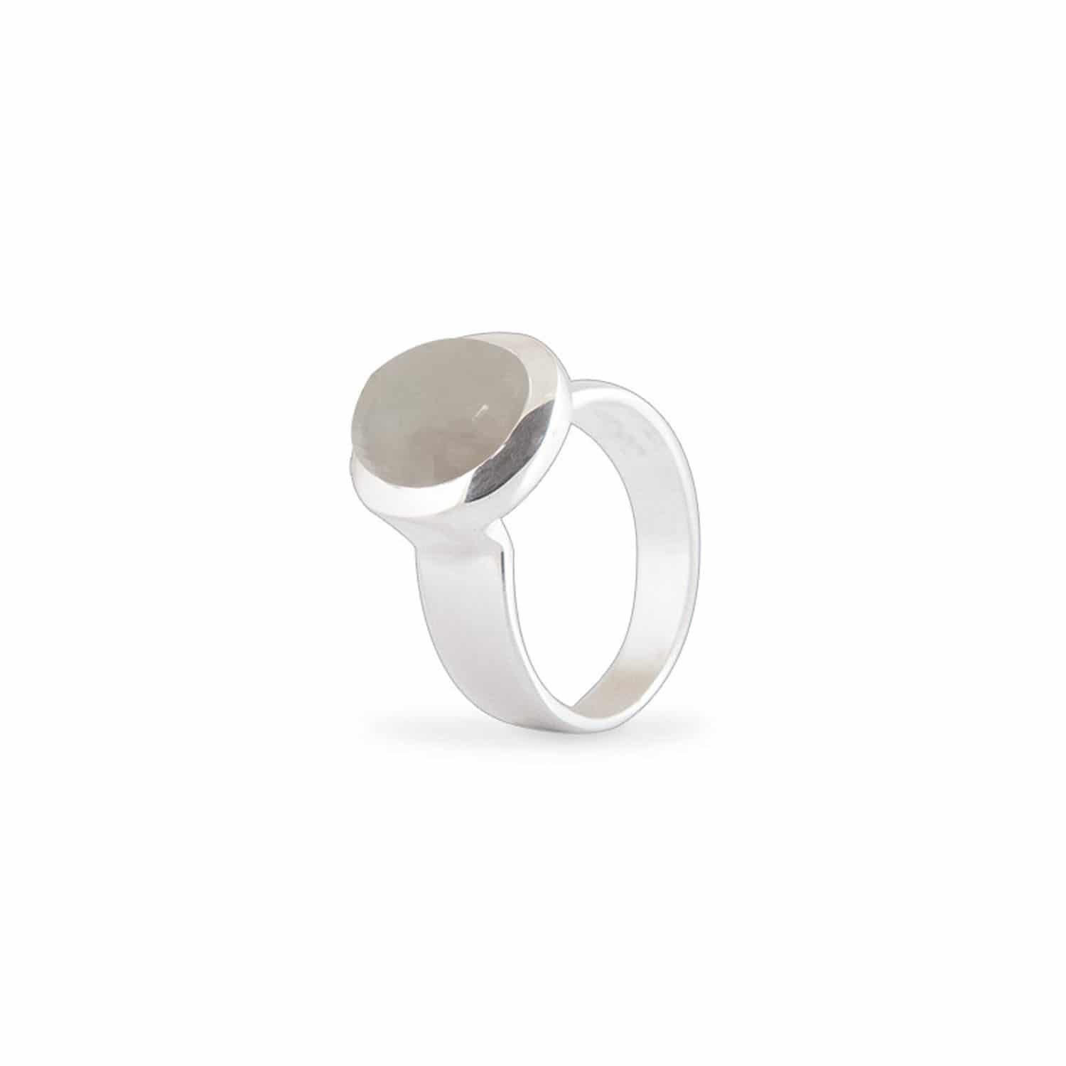 ILR Collection Ring W.54 Mondstein grau Silber - 160278