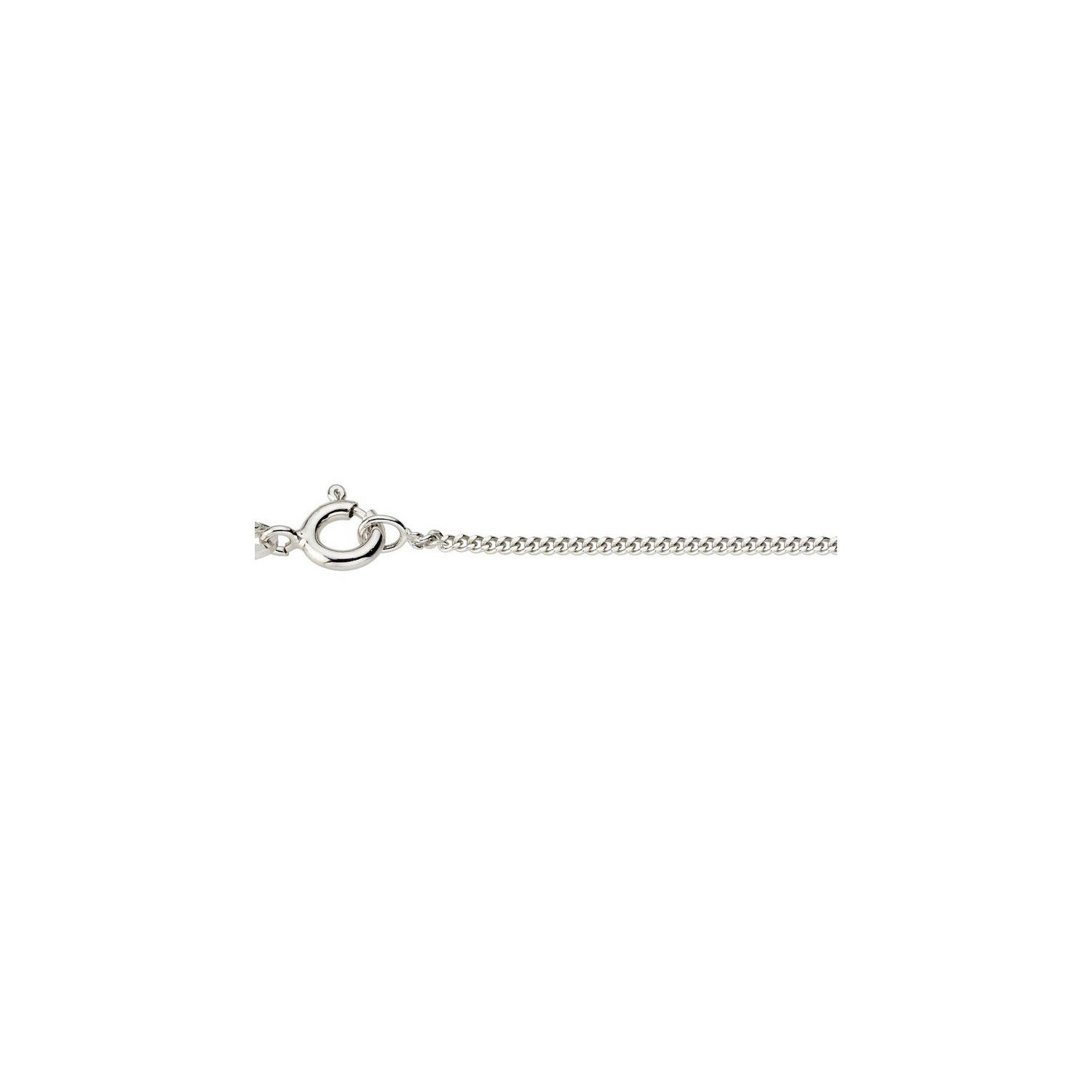 CEM Kette Flachpanzermuster 925/-Silber 42 cm - 160549