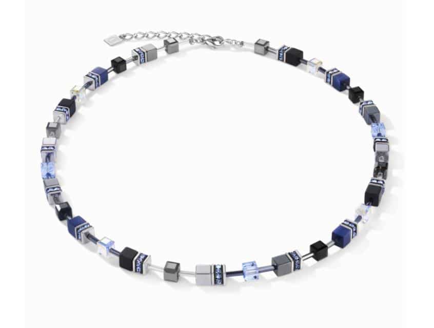 Coeur De Lion Collier 50+6cm Blau - 160780