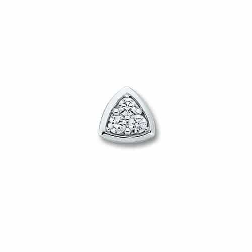Bedra Anhänger Zirkonia 8 mm x  8mm x 5 mm - 162021