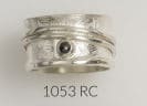 Eva Stone Ring W.56 Beweglich Granat - 162397