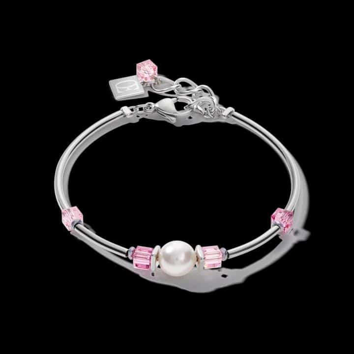 Coeur De Lion Armband silber-rosa - 162764