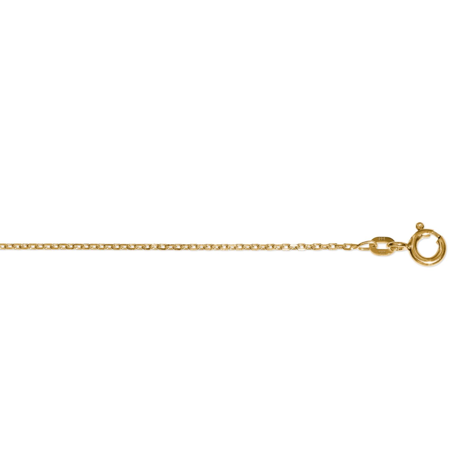 Bedra Kette 40cm Ankermuster 1,3mm 333/Gold - 162946