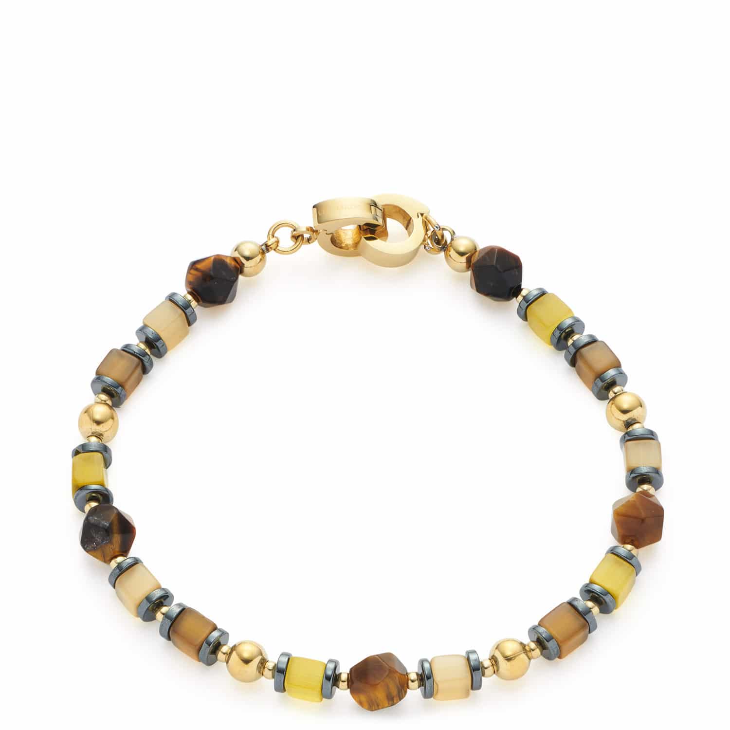 Leonardo Armband Havana Clip&Mix 18,5cm - 163358