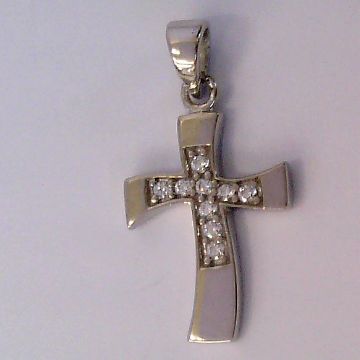 CEM Kreuz Zirkonia poliert - 163785