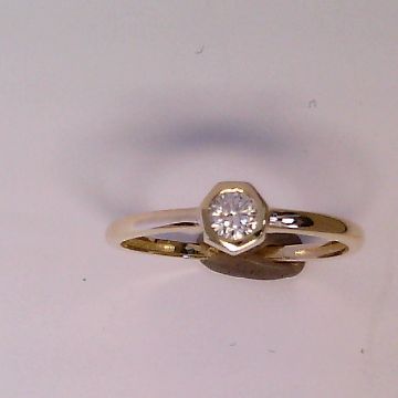 CEM Ring W54  Zirkonia - 163950