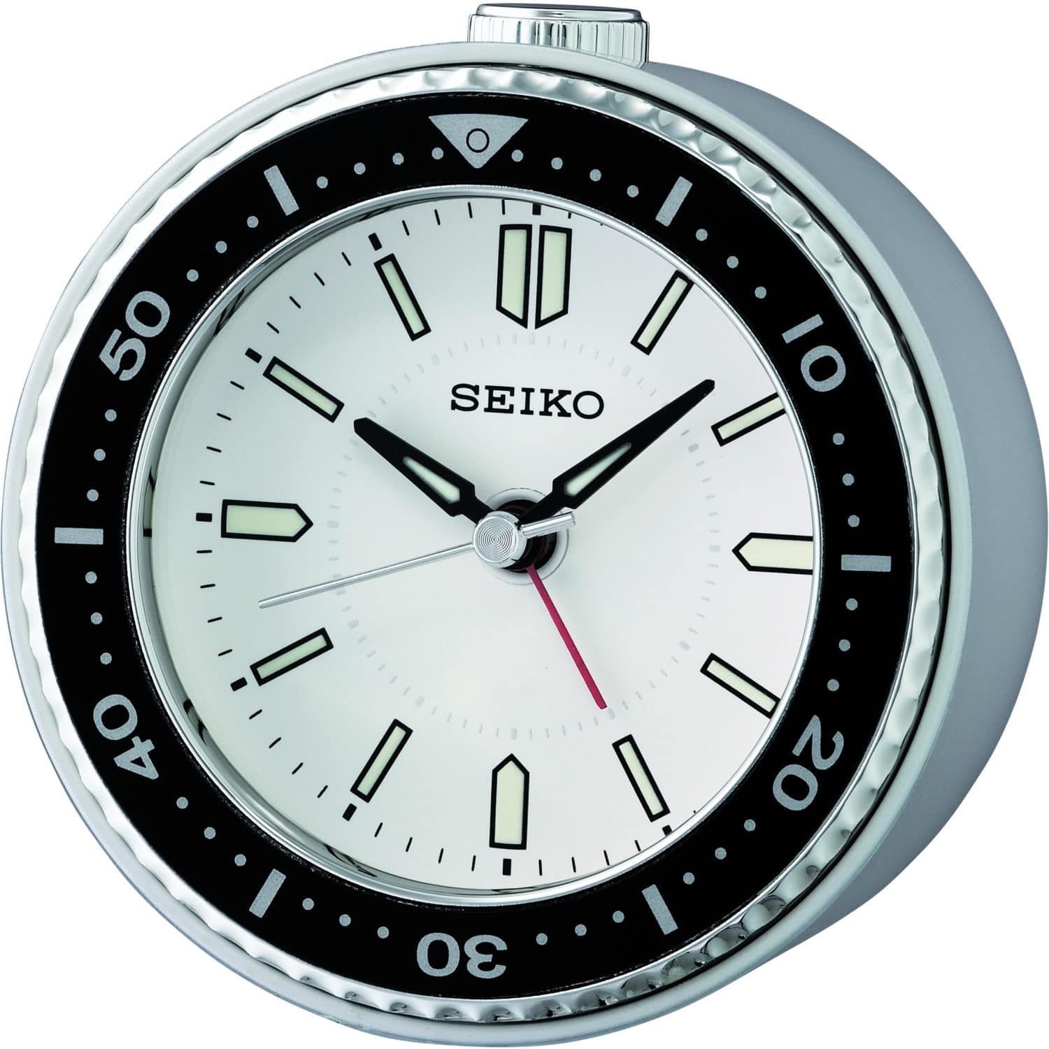 SEIKO Seiko WECKER KUNSTSTOFF SILBER - 164209