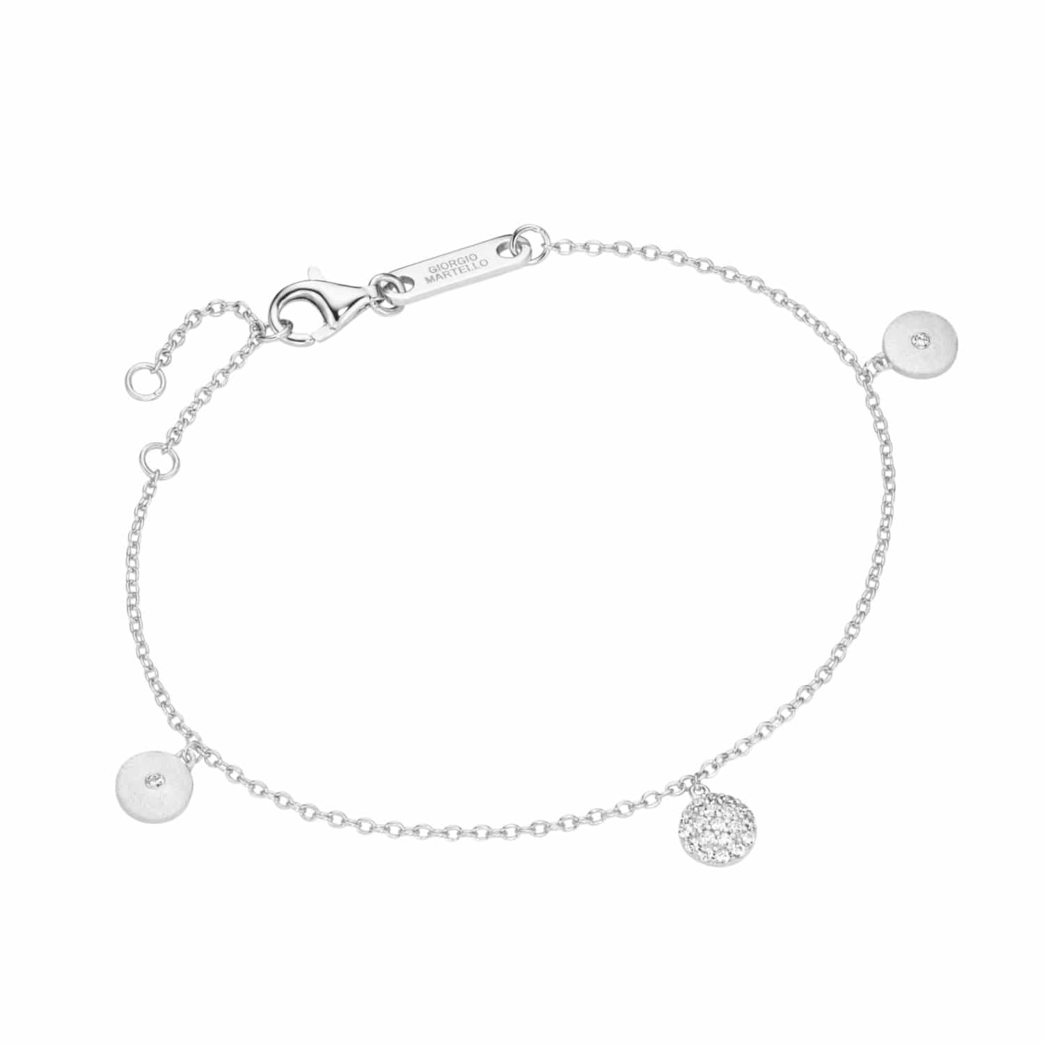 Giorgio Martello Armband 16+1,5+1,5cm Ankerkette,  - 164604