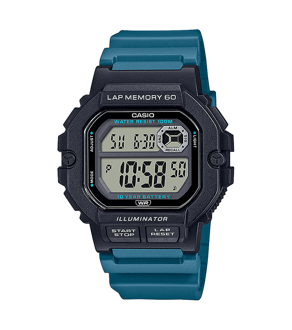 Casio Herren Digital Quarz Uhr Kunststoff - 164738