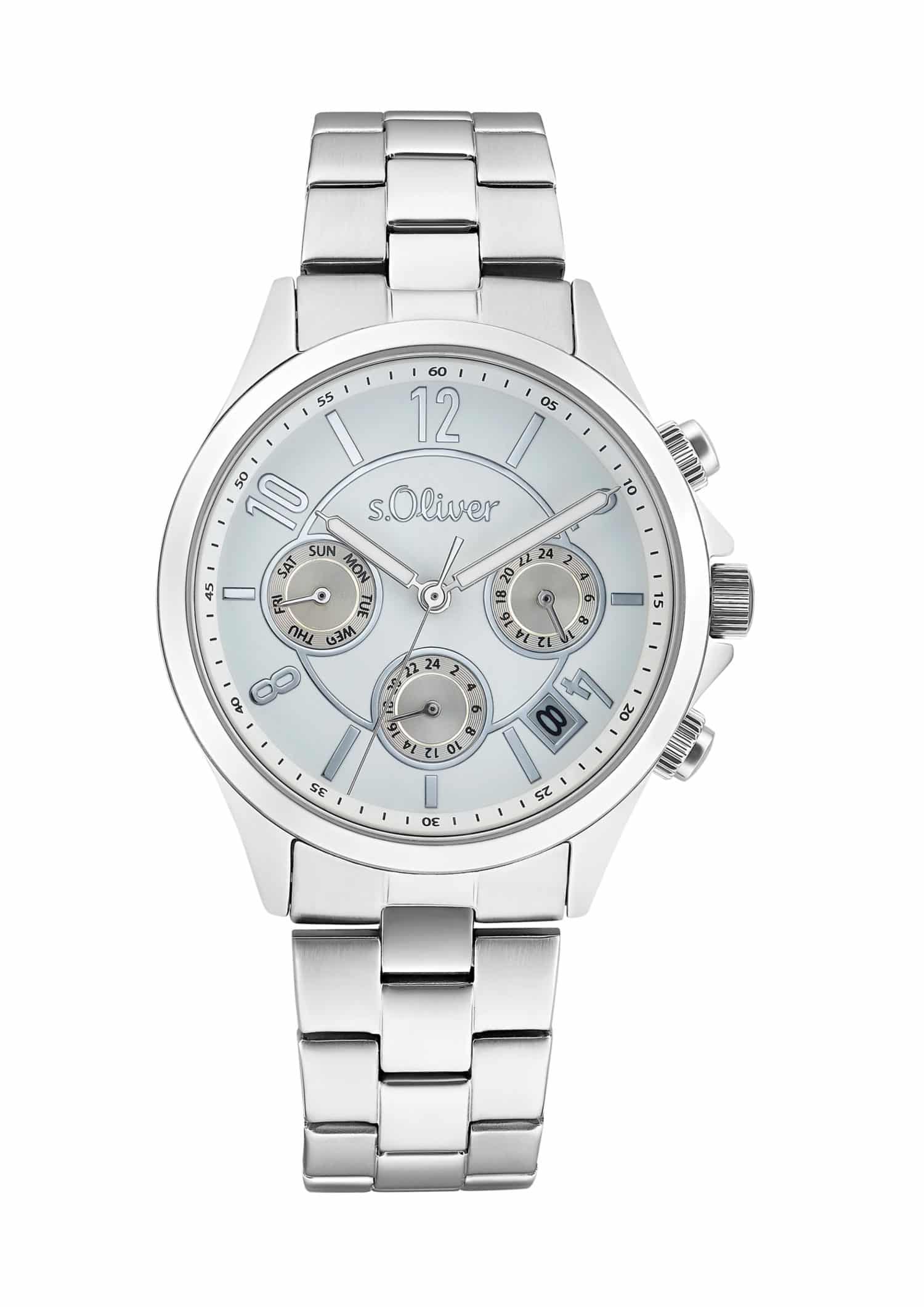 s.Oliver Damen Quarzuhr Multifunktion - 165037