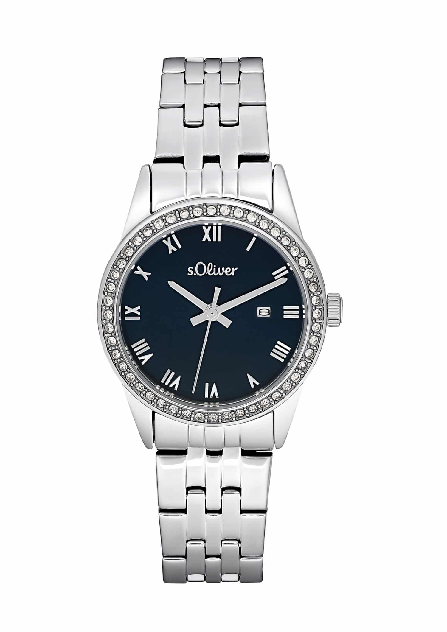 s.Oliver Damen Quarzuhr Edelstahl - 165046