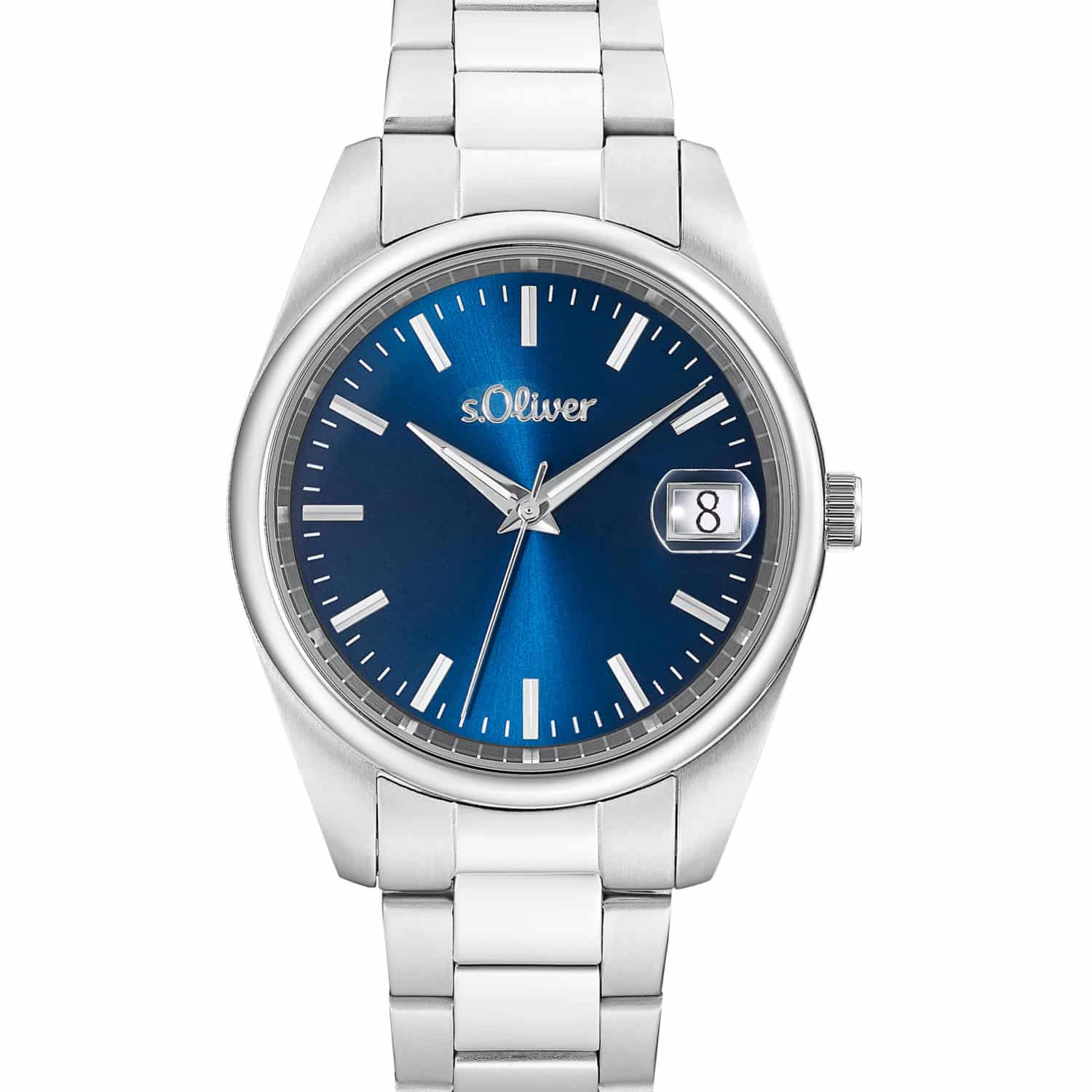 s.Oliver Herren Quarzuhr Edelstahl - 165060