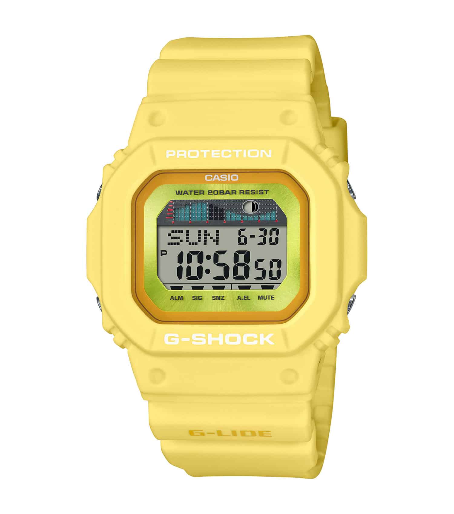 Casio Herren Digital Quarzuhr gelb - 165772