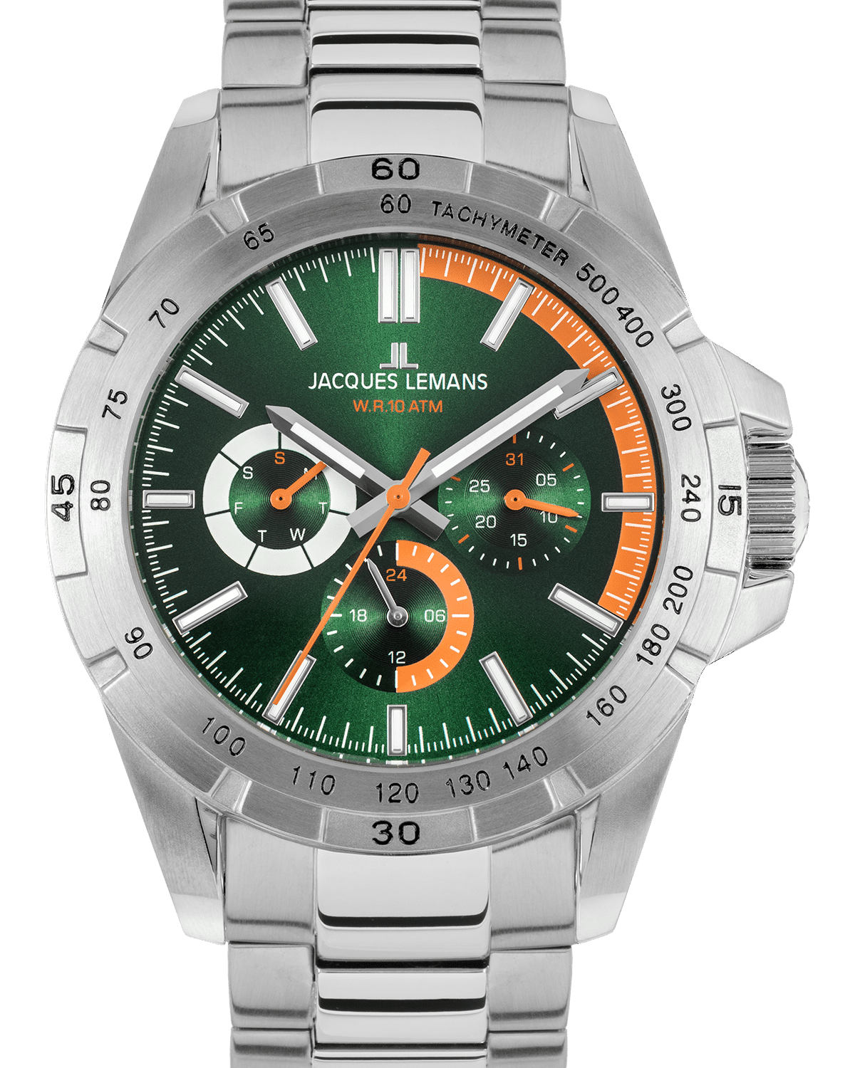 Jacques Lemans Herren Quarzuhr Edelstahl - 165892