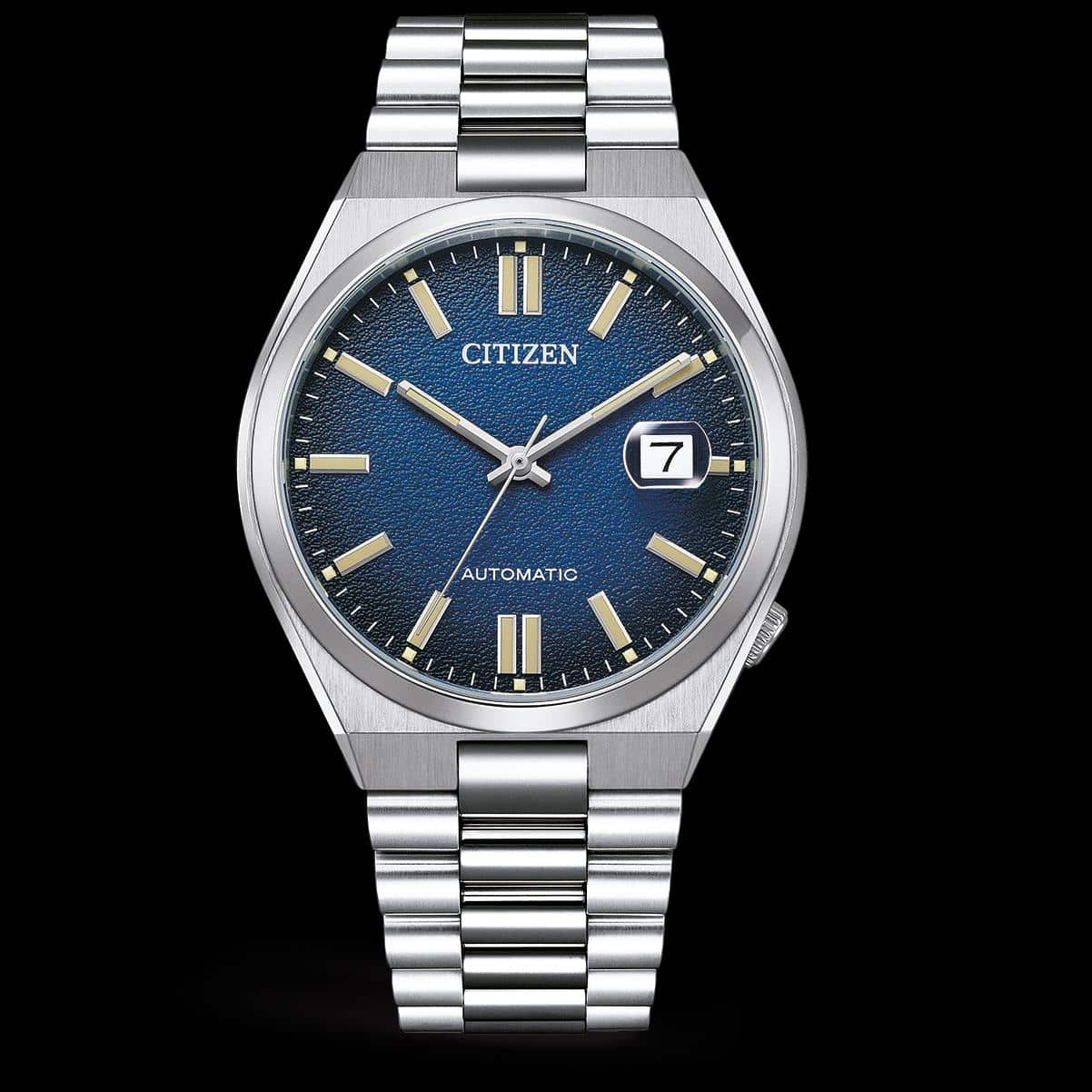 Citizen Herren Automaticuhr Edelstahl - 167008