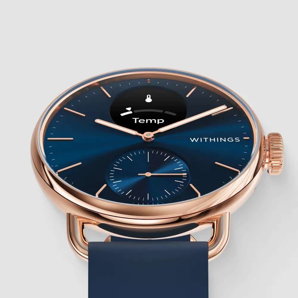 Withings Scanwatch 2 - rosé gold blue 38mm - 169399