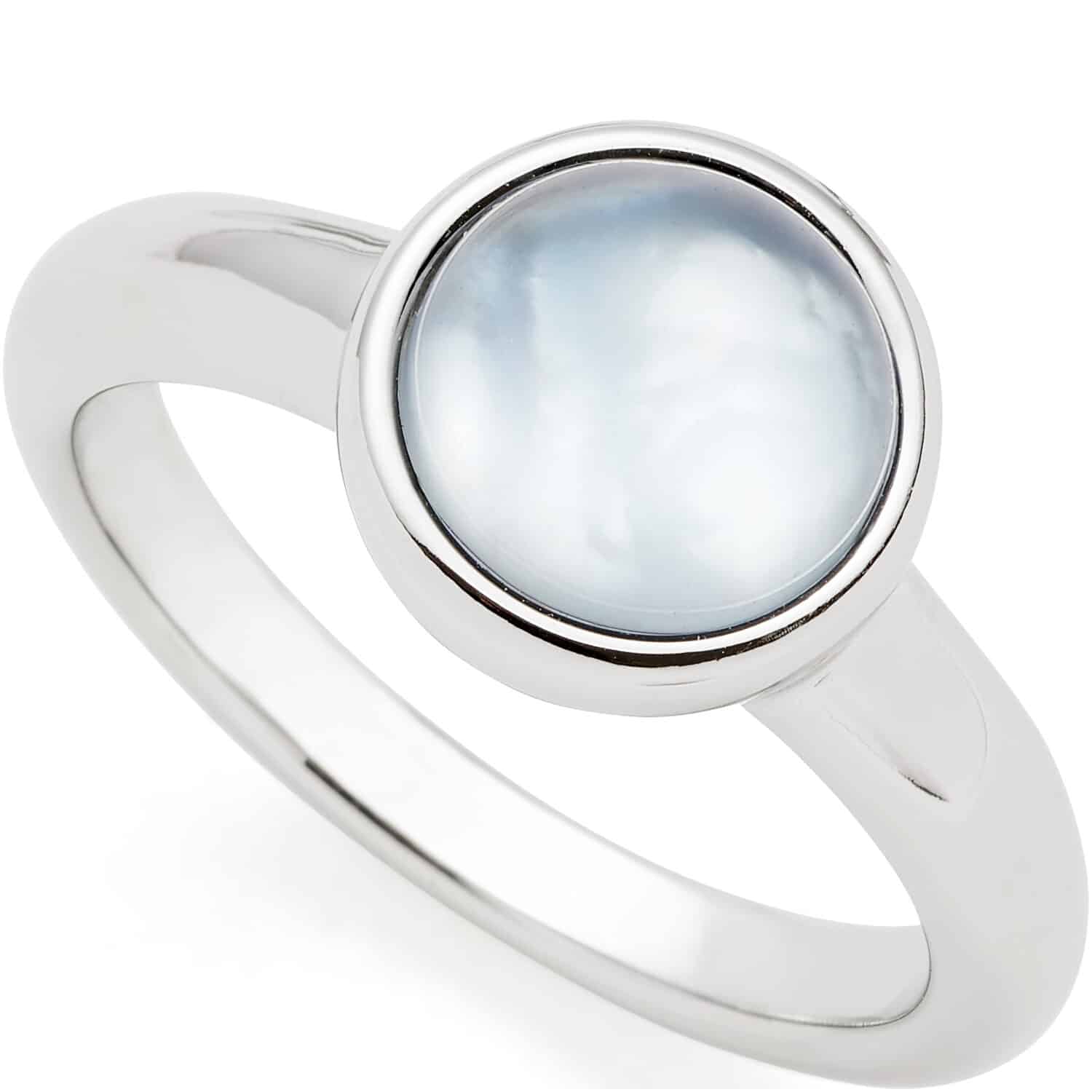 Leonardo Ring 18 Bea grey blue - 169549