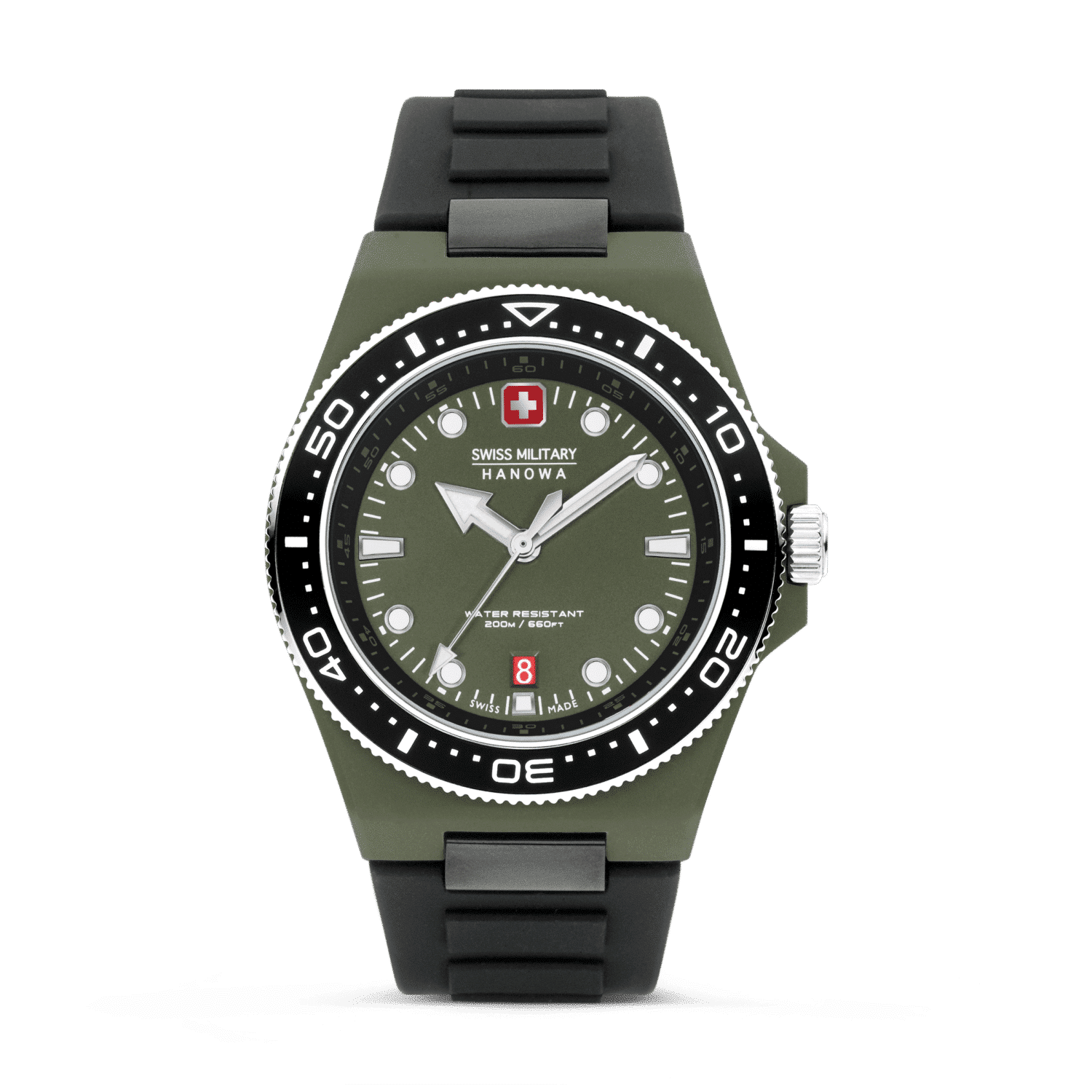 Swiss Military Hanowa Herren Quarzuhr Saphirglas - 169742