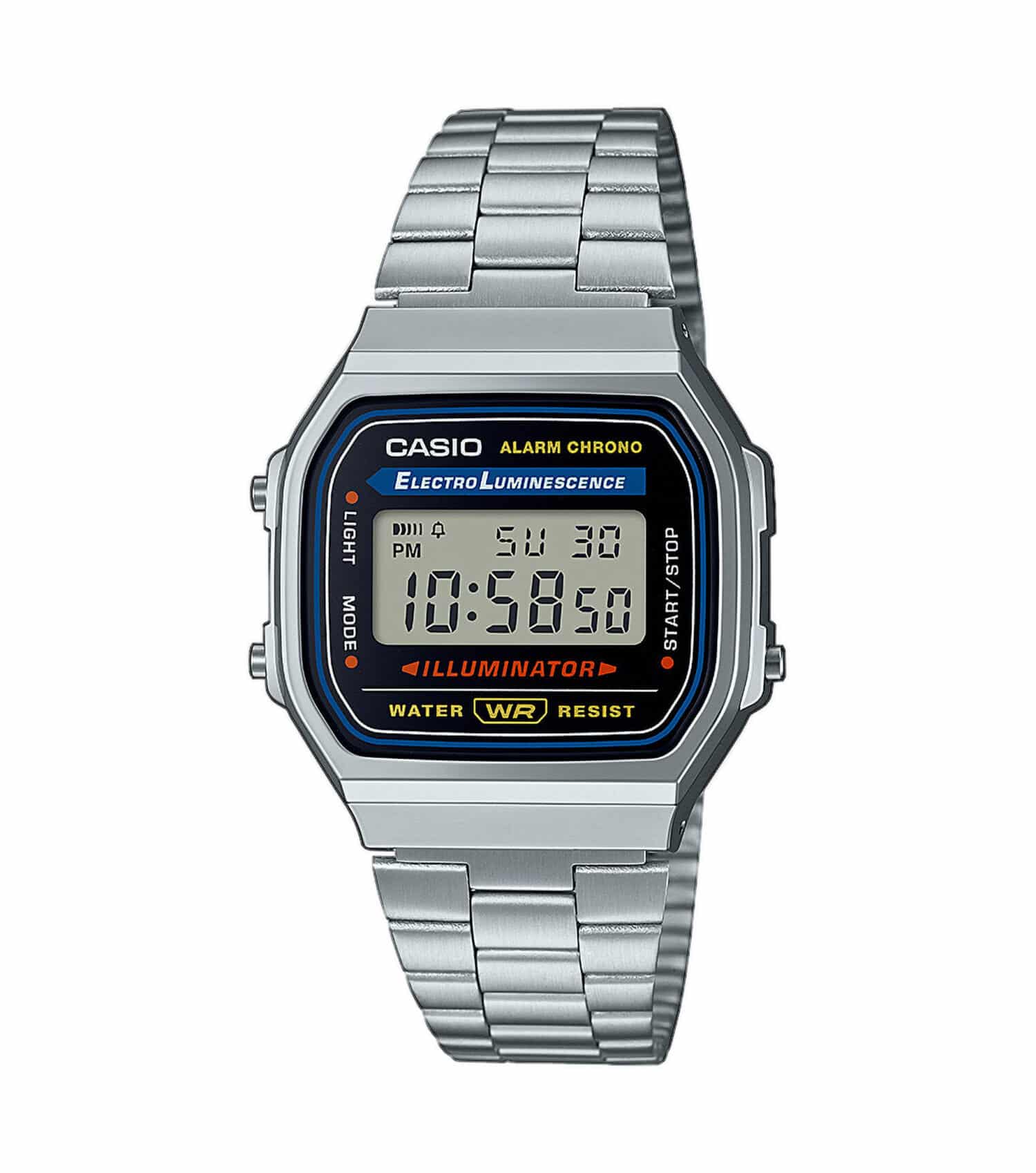 Casio Herrenuhr Digital Metallband - 129908