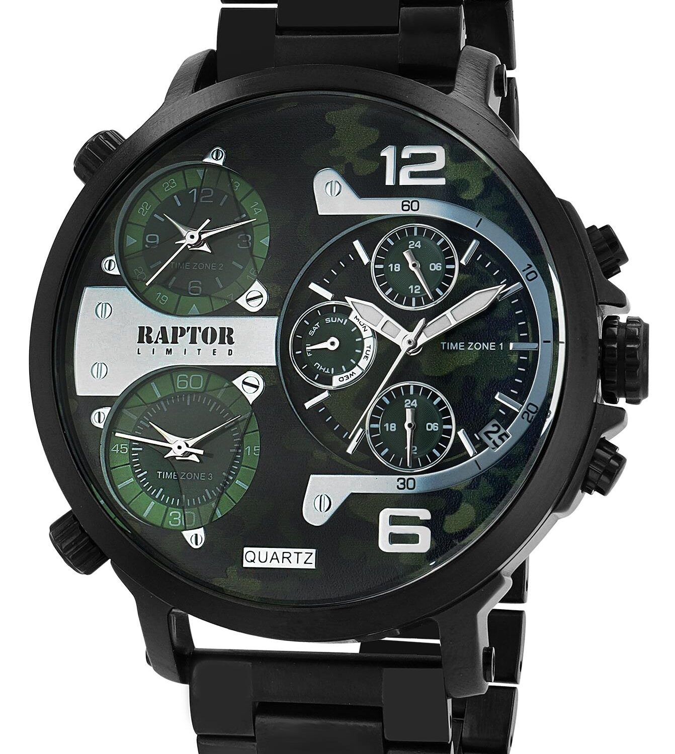 Raptor Herren Quarzuhr Multifunkt. - 170056