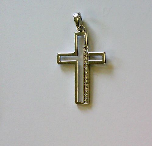 CEM Kreuz  Zirkonia - 170703