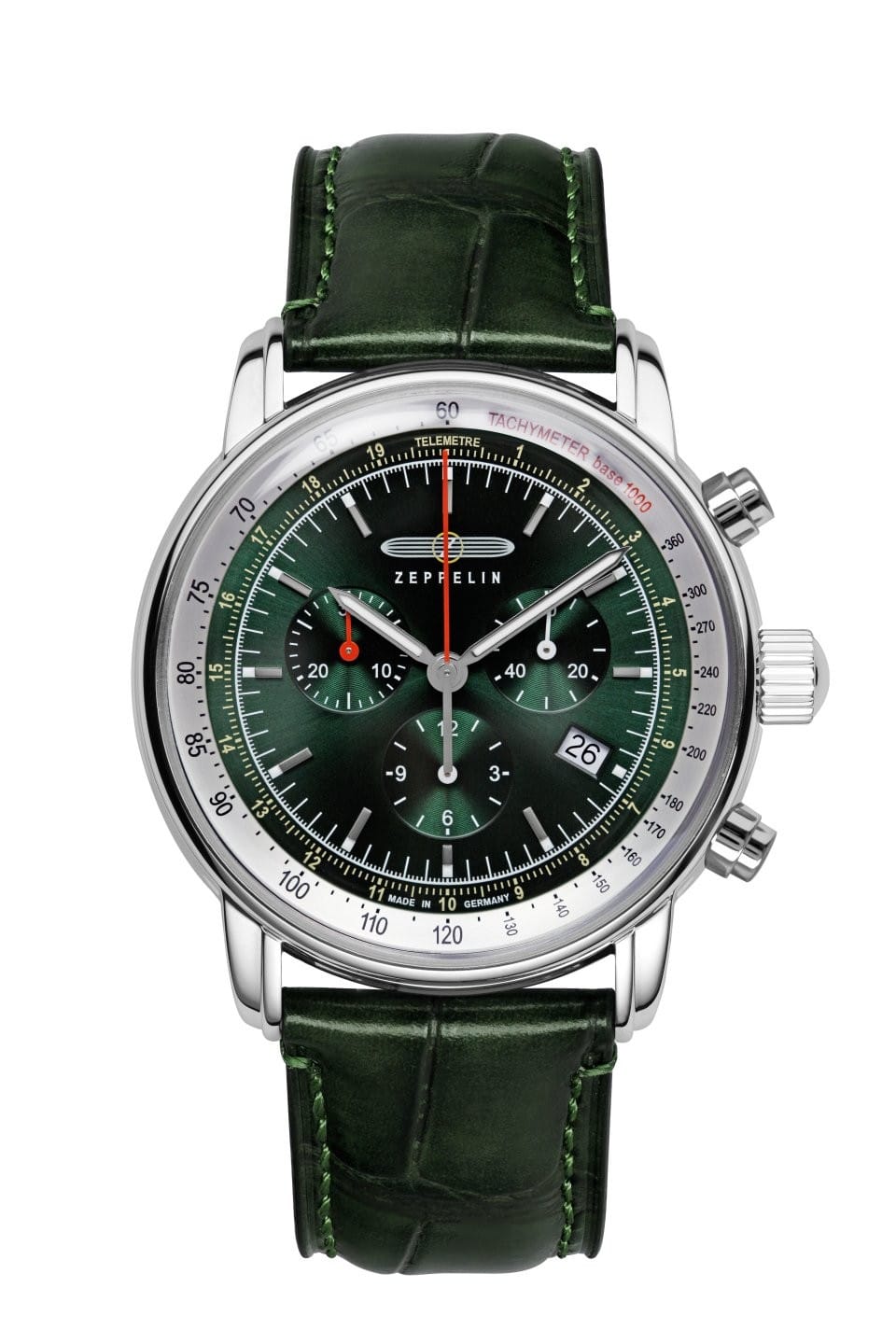 Zeppelin Herrenuhr Quarz Lederband - 170917